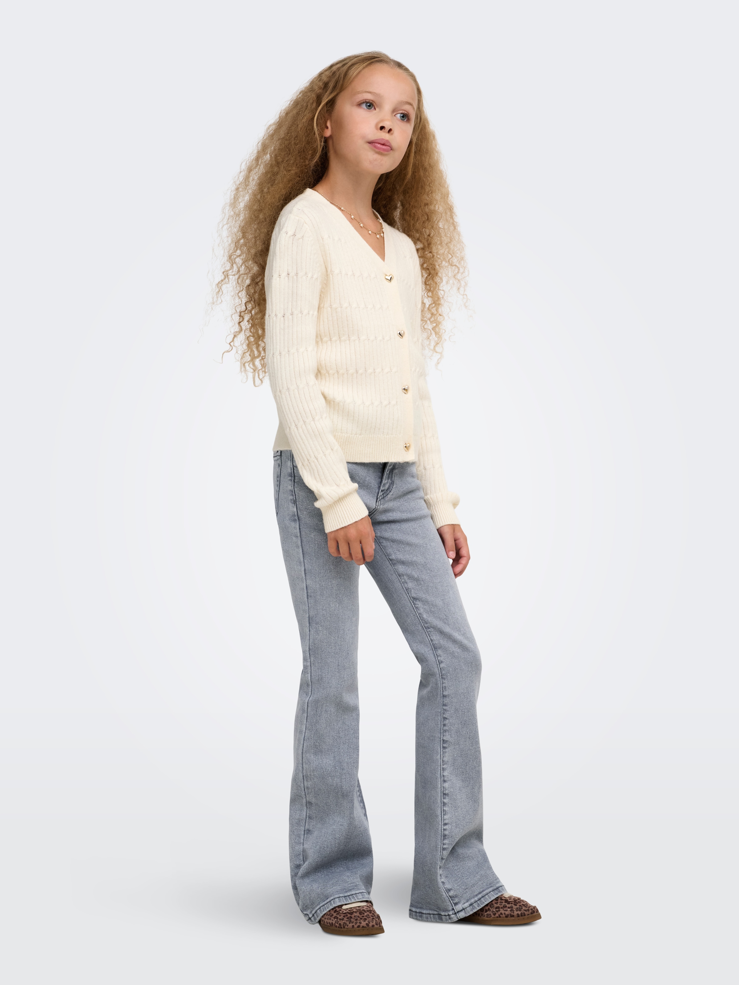 KIDS ONLY Bootcut-Jeans »KOGJUICY REG FLARED REA708 DNM NOOS« Baumwollmischung, ausgestellt
