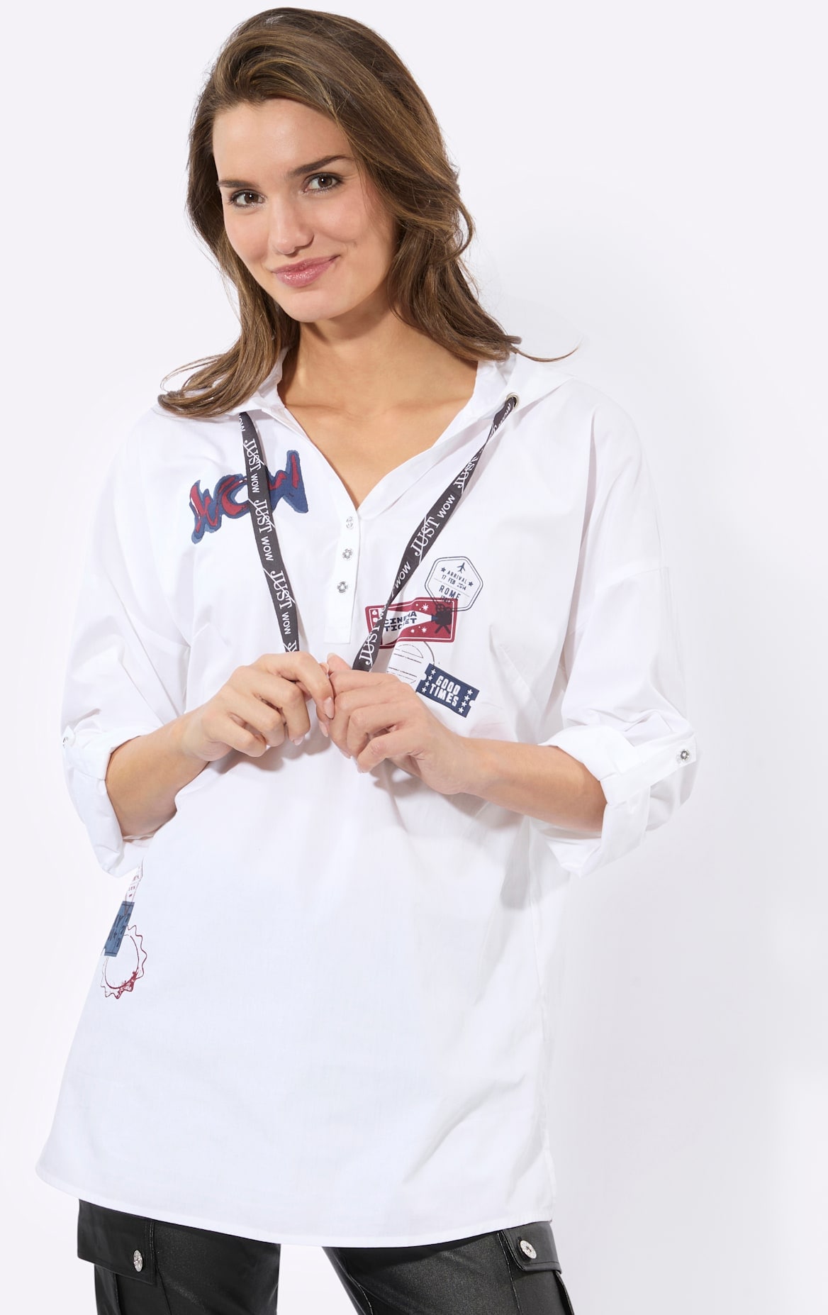 Inspirationen Longbluse