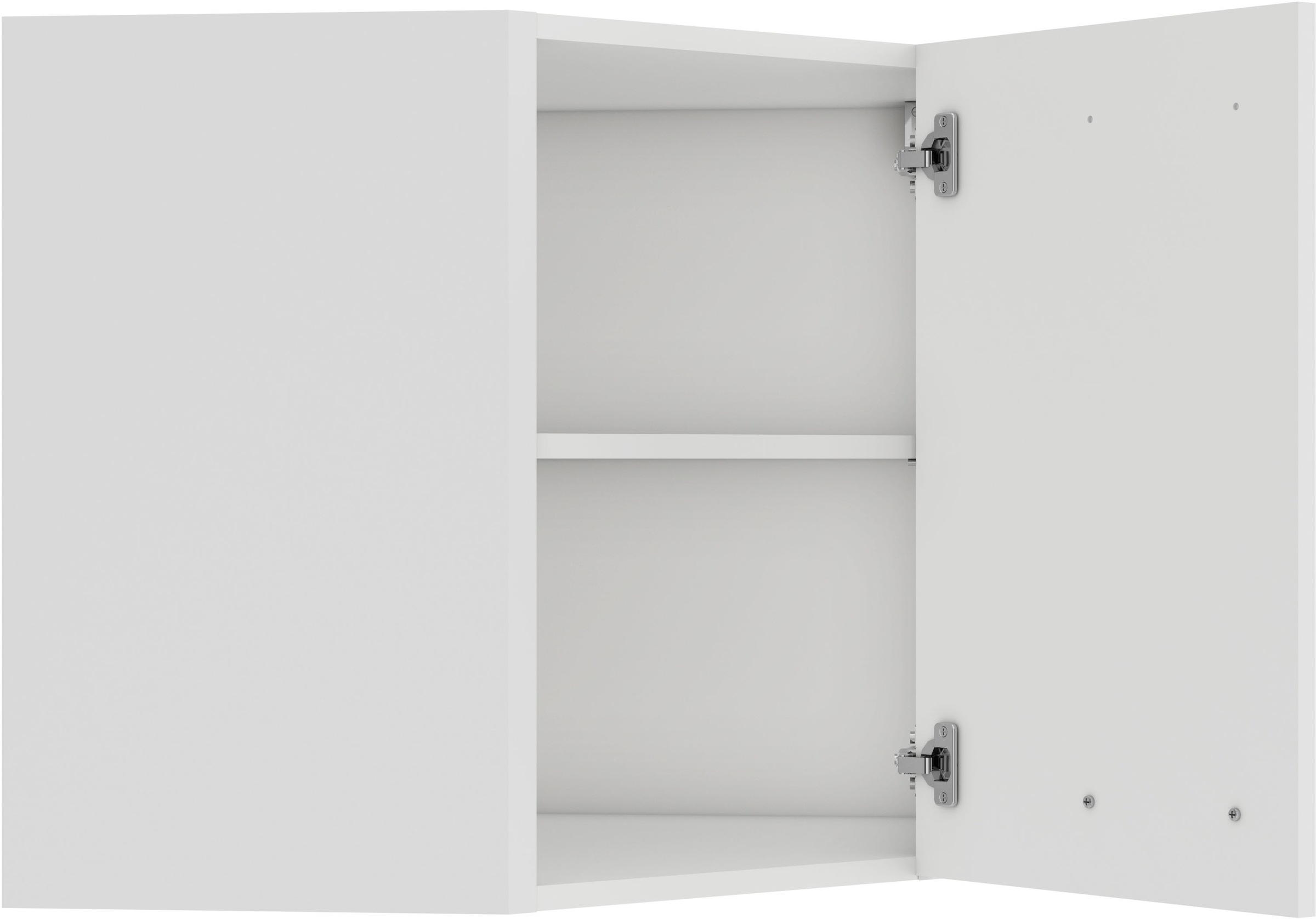 OPTIFIT Eckhängeschrank »Bella«, Breite 60 x 60 cm, Türanschlag wechselbar