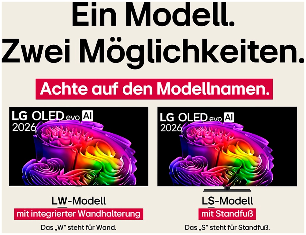 LG OLED-Fernseher »OLED77G67LW« 195 cm/77 ″ Smart-TV