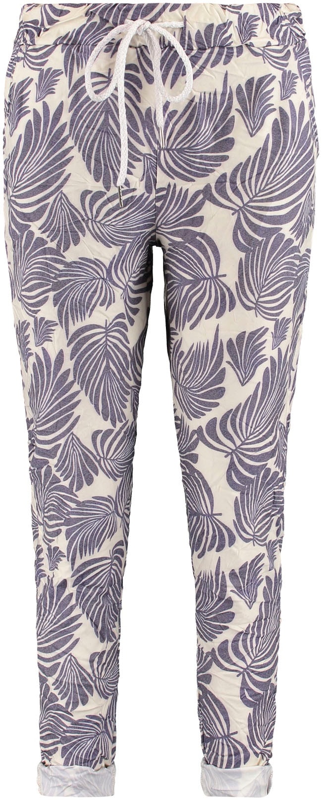 ZABAIONE Jogger Pants »Le44ticia«, (1 tlg.), mit schönem Allover-Print bei  ♕