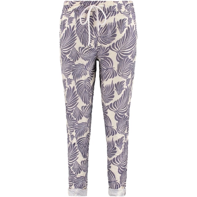 ♕ bei ZABAIONE tlg.), Jogger Allover-Print »Le44ticia«, mit (1 Pants schönem