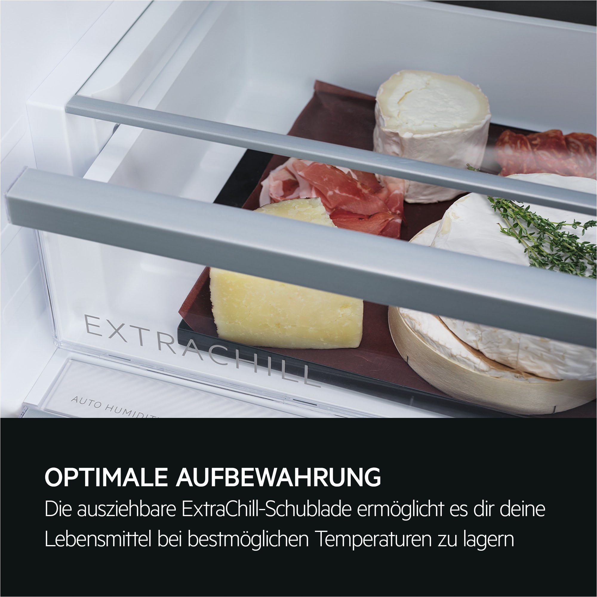 AEG Einbaukühlgefrierkombination Serie 8000 »TSC8M18WCC« 177 cm hoch 55,7 cm breit 360°Cooling-optimale Luftfeuchtigkeit & Zirkulation, NoFrost, Festtür