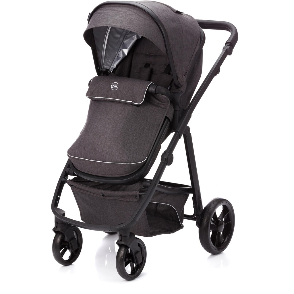 Fillikid Kombi-Kinderwagen »Panther, dunkelgrau«, 22 kg