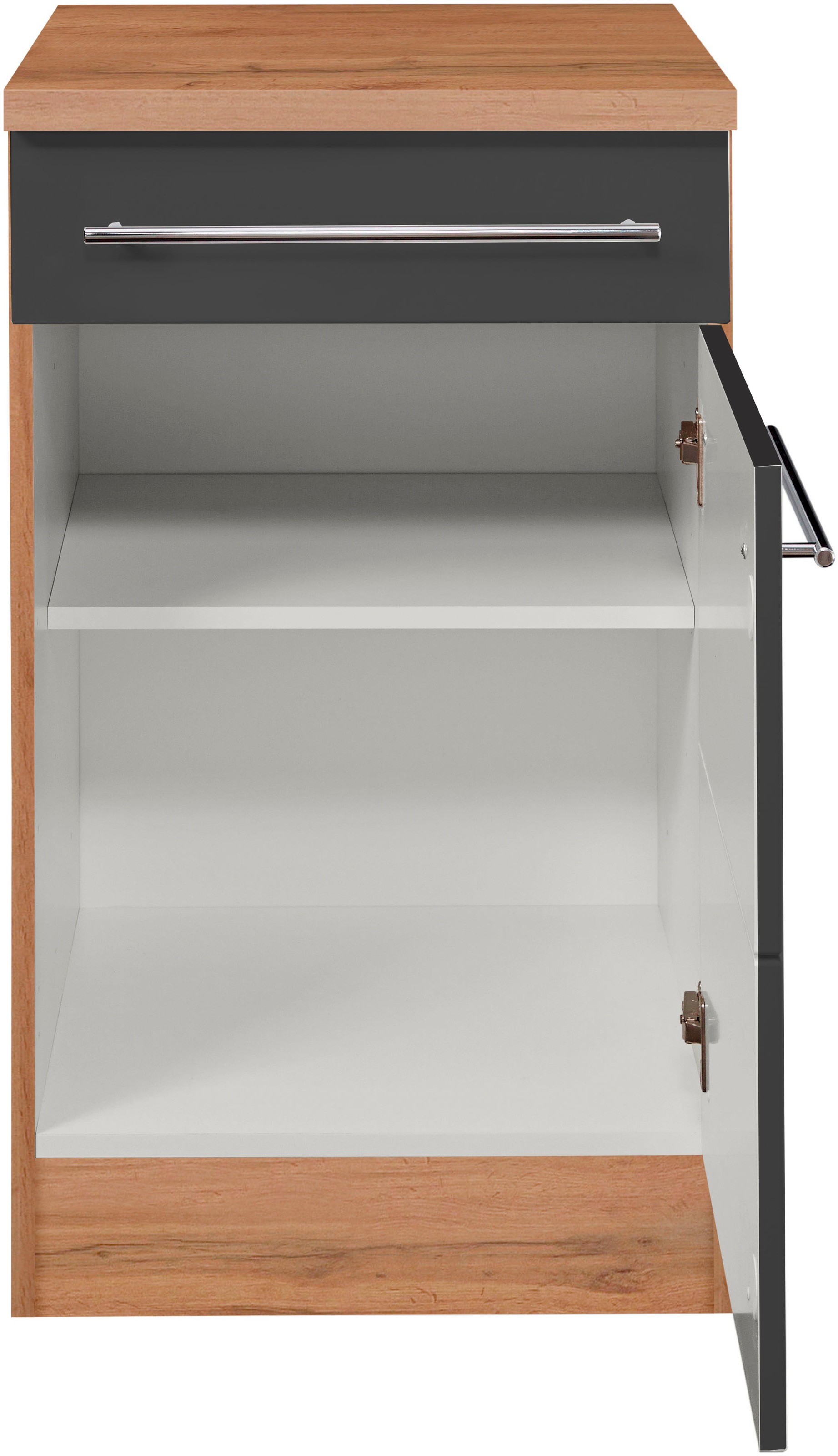 HELD MÖBEL Unterschrank »Wien«, Breite 50 cm, mit 1 Tür und 1 Schubkasten