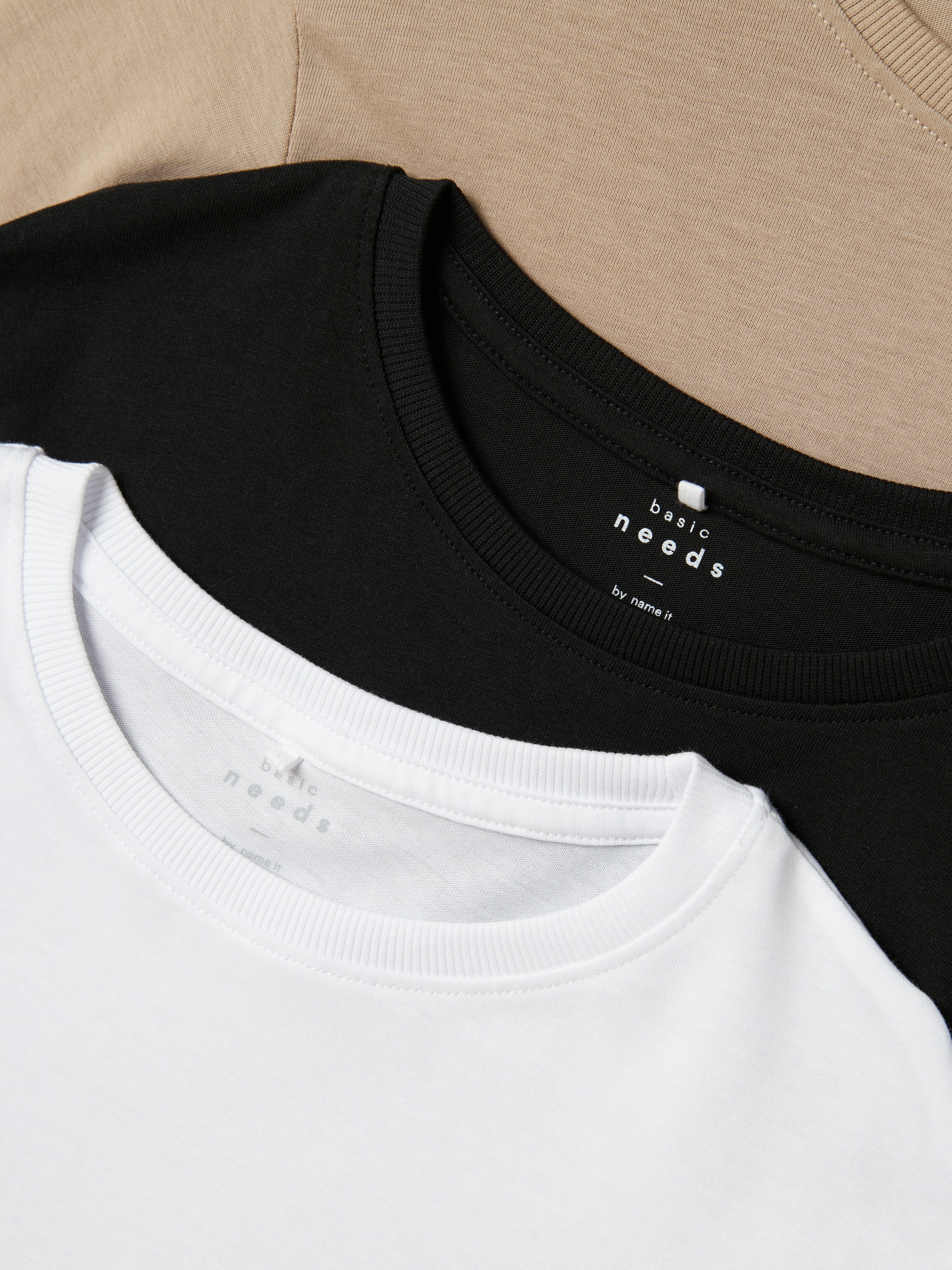 Name It T-Shirt »NKMVOBBO LS NREG TOP 3P NOOS« Packung, 3 Stk. tlg.