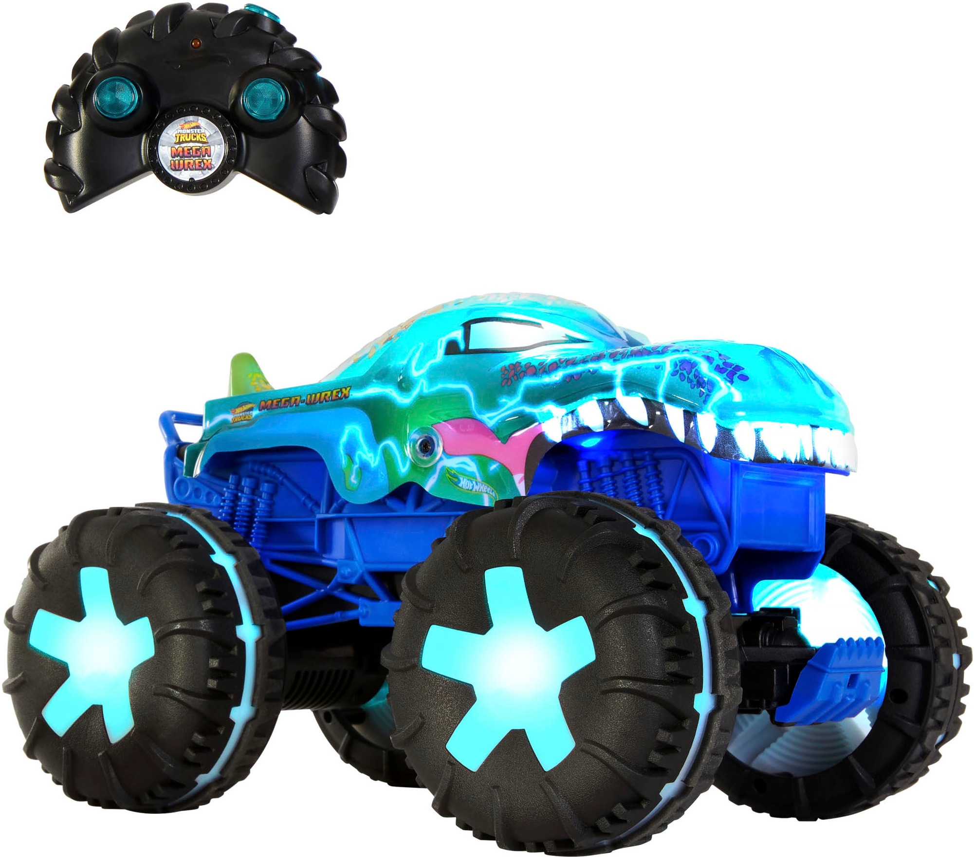 RC-Monstertruck »Monster Trucks Mega-Wrex Alive-Fahrzeug«, mit Licht und Sound