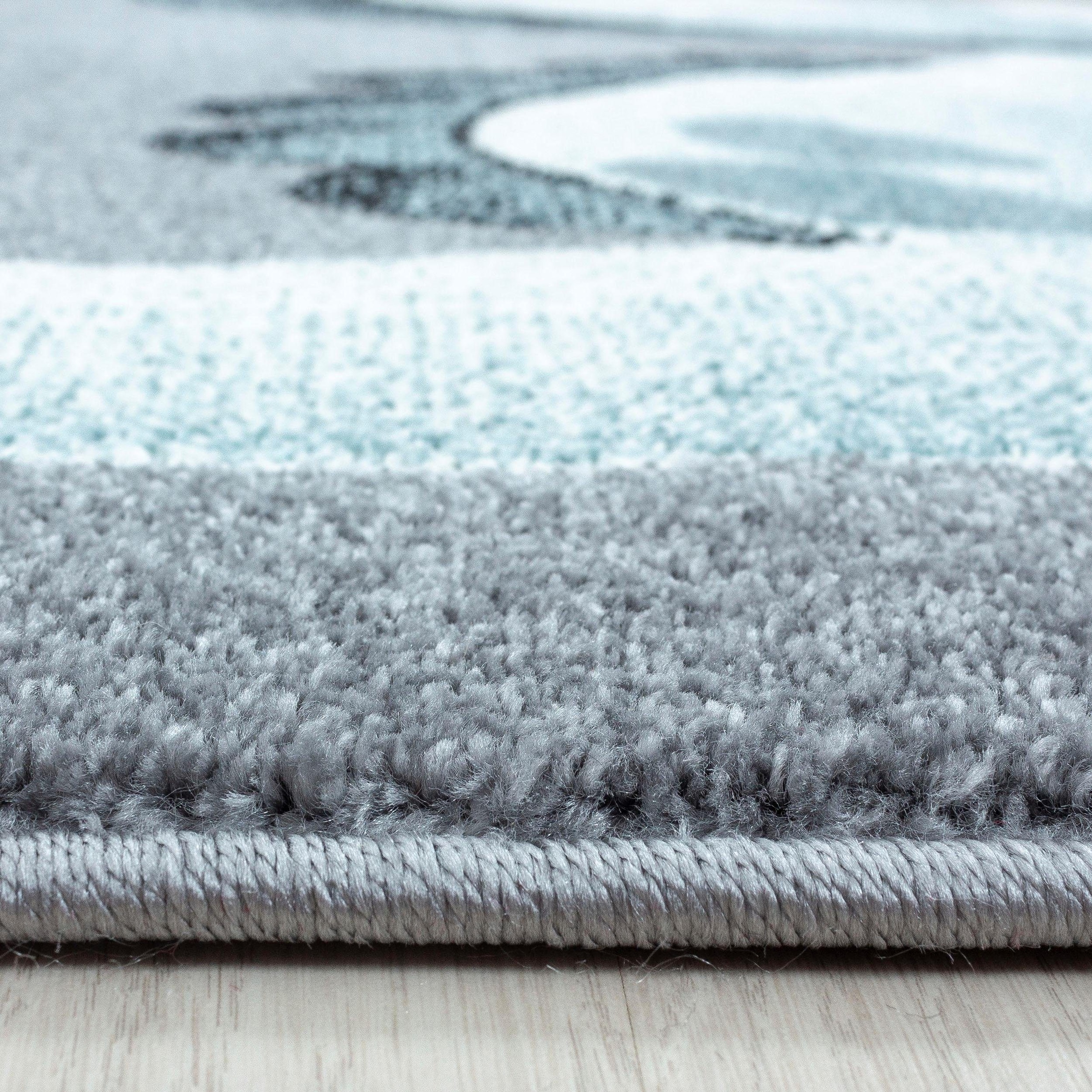 Ayyildiz Teppiche Kinderteppich »Bambi 840«, rechteckig, 11 mm Höhe, auch in rund, Drachen Motiv, Kurzflor
