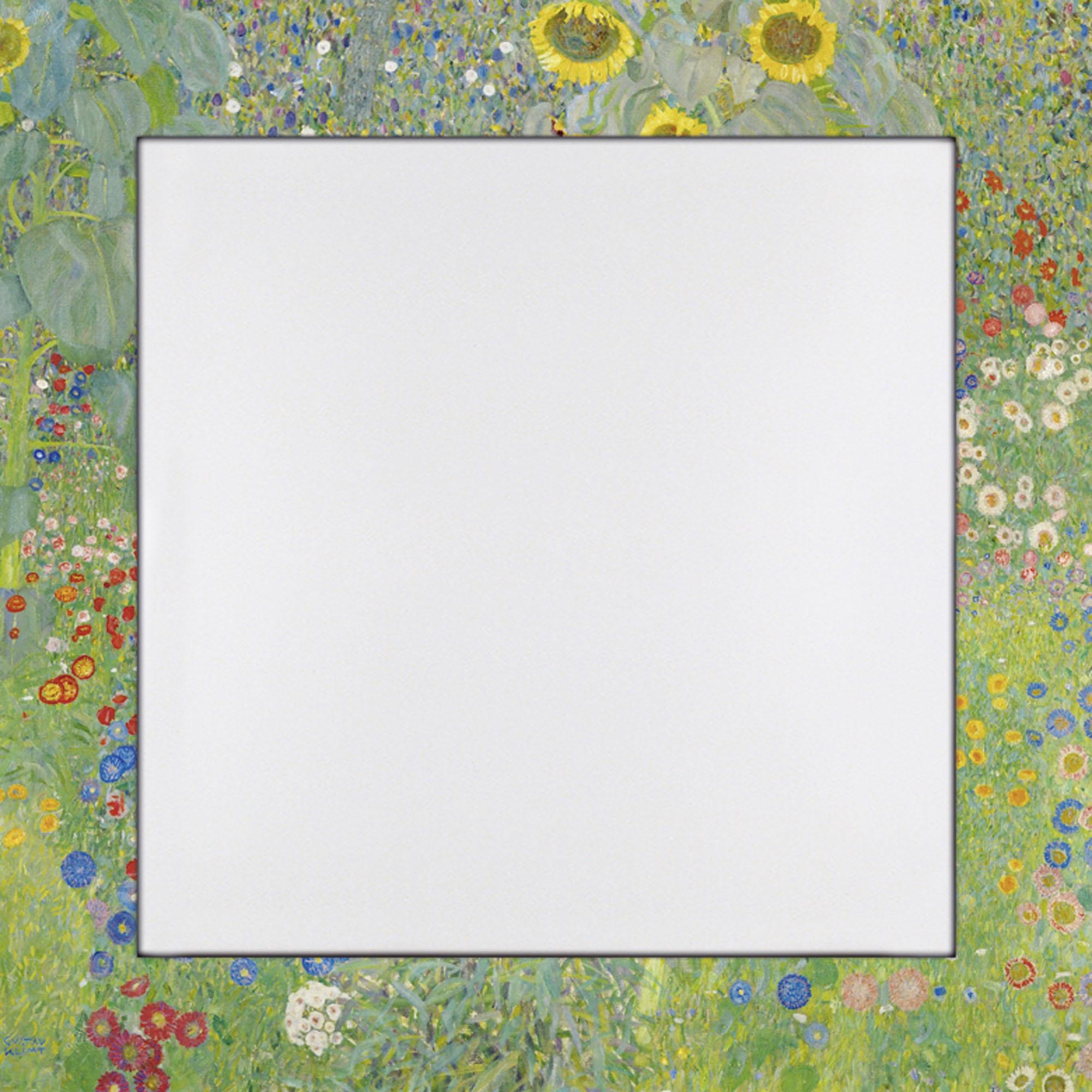 Home affaire Dekospiegel »Klimt, G.: Garten mit Sonnenblumen«, (1 St.), Wandspiegel kaufen