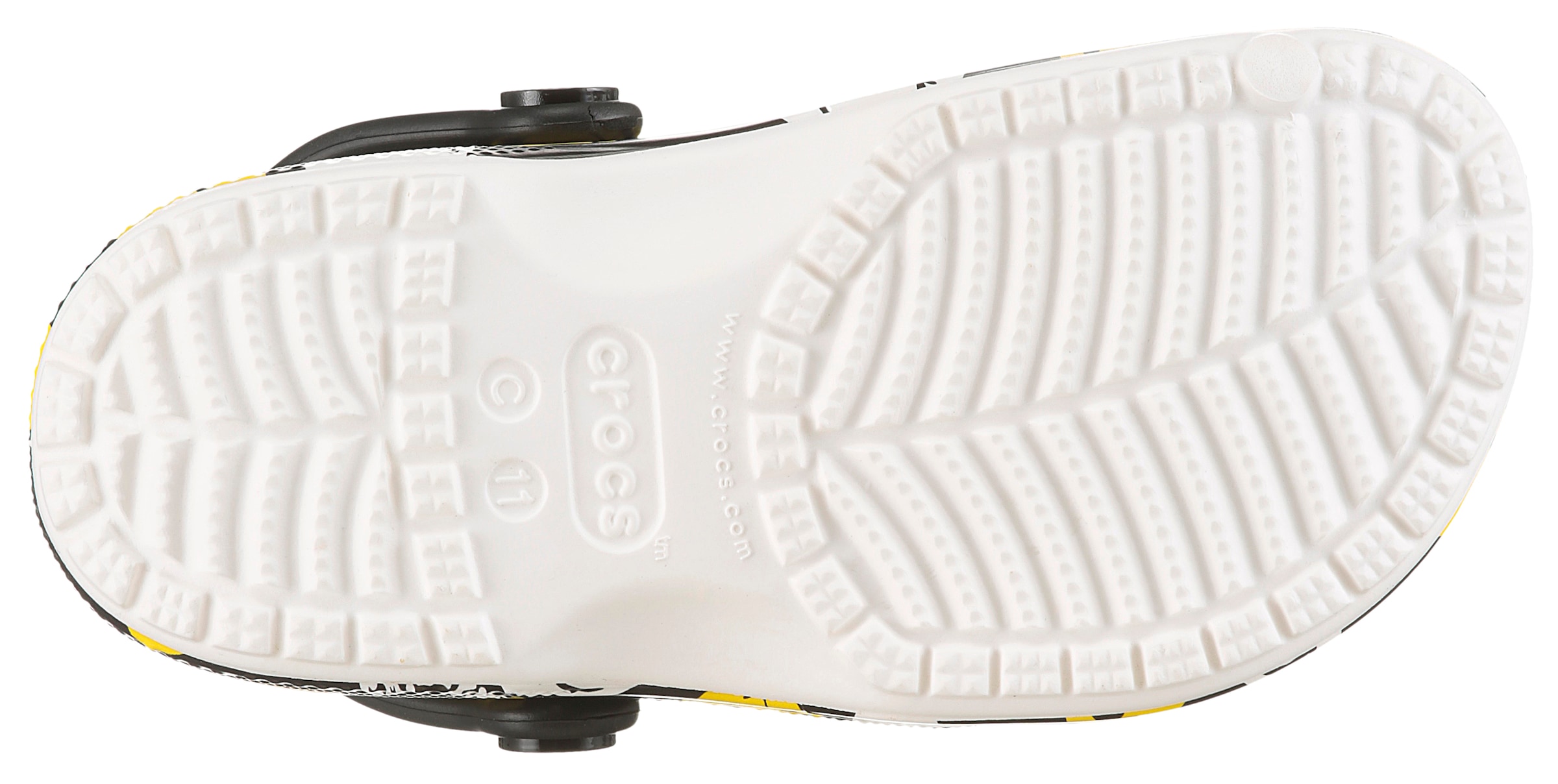 Crocs Clog »Smiley Classic Clog«  Hausschuh, Homeslipper mit allover Muster