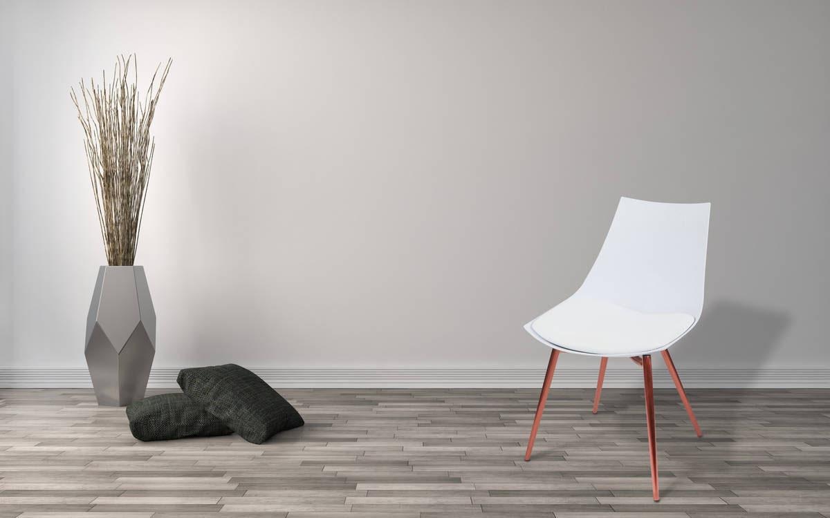 Kayoom Stuhl »Dakota 110 4er-Set, Kunstleder-Bezug, Sitzfläche aus Schaumstoff«, (Set), 4 St., ergonomisch, komfortabel, pflegeleicht, Kunstleder-Bezug