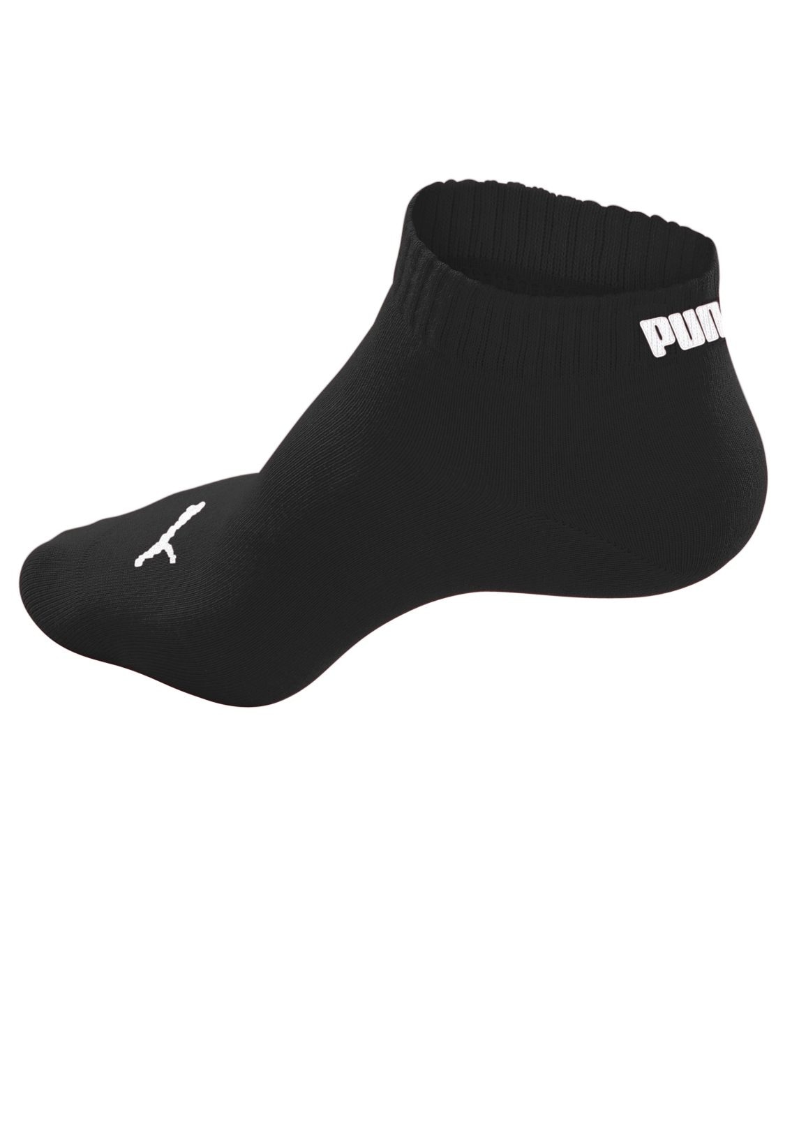 PUMA Kurzsocken, (3er-Pack), mit Rippbündchen