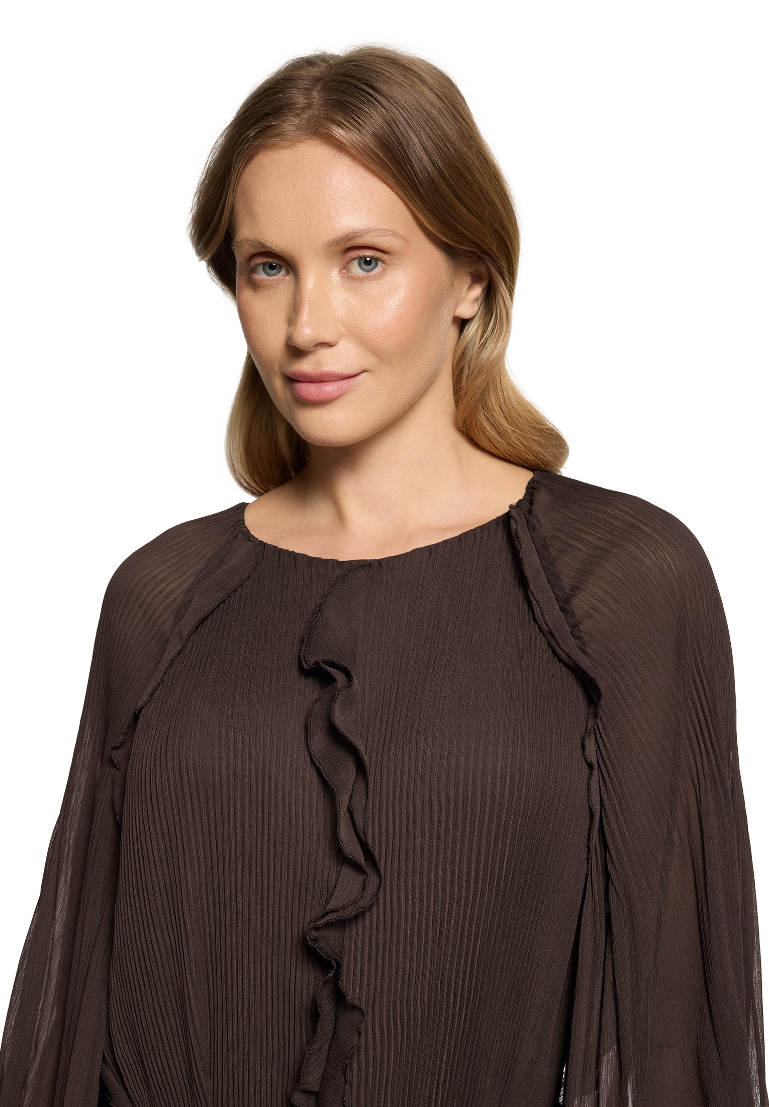 Cartoon Chiffonkleid »Chiffonkleid mit Rüschen«