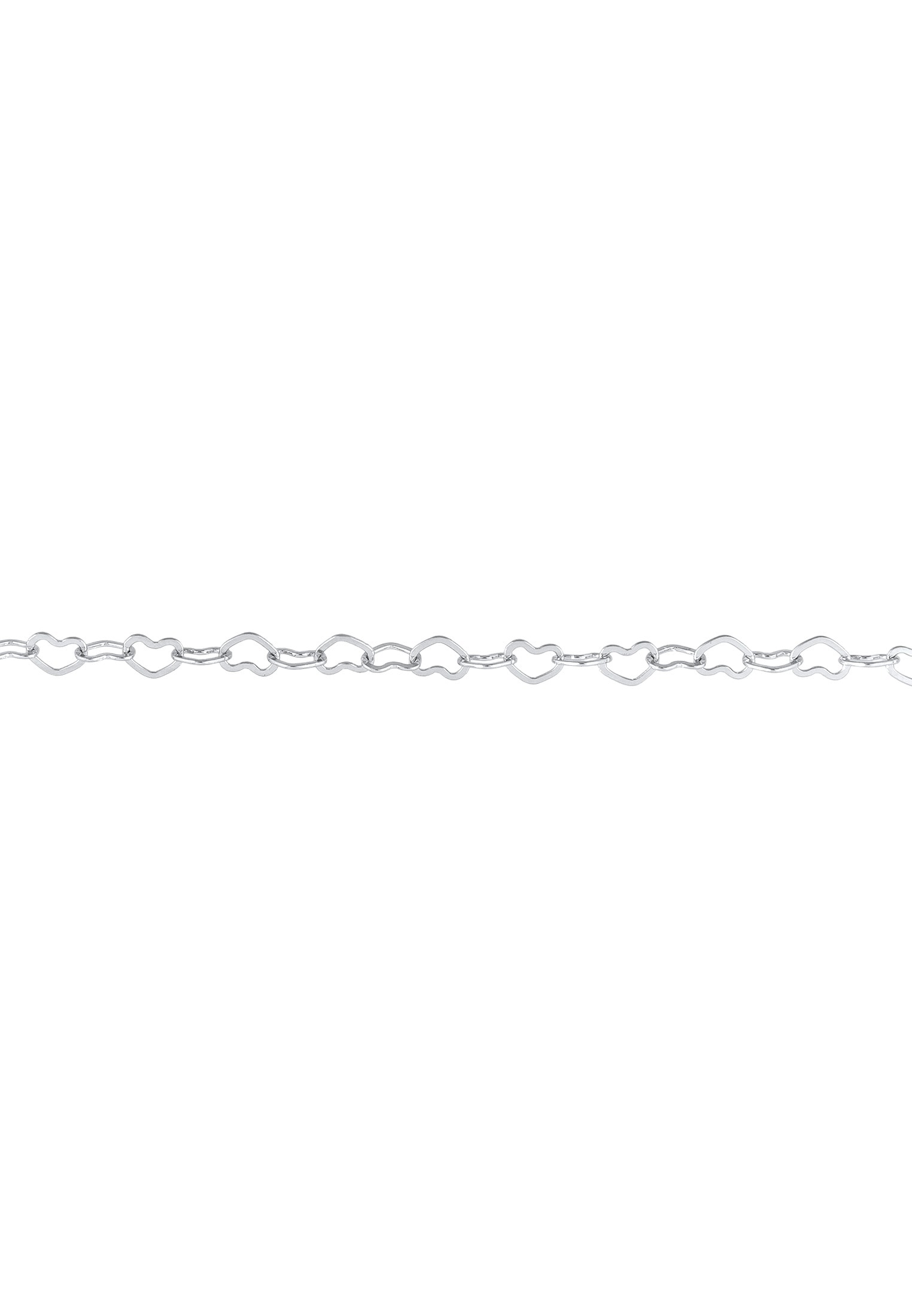 Elli Kette ohne Anhänger »Halskette Choker Herz Liebe Verbunden 925 Silber«