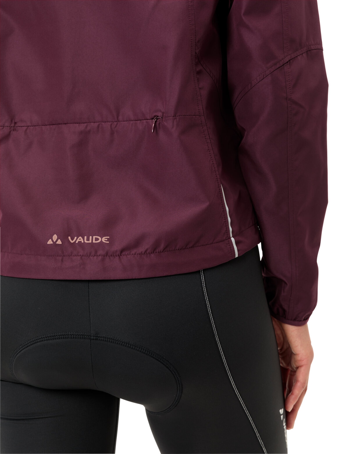 VAUDE Fahrradjacke »WOMEN'S DUNDEE CLASSIC ZO JACKET«, Windabweisend & Wasserabweisend & Atmungsaktiv