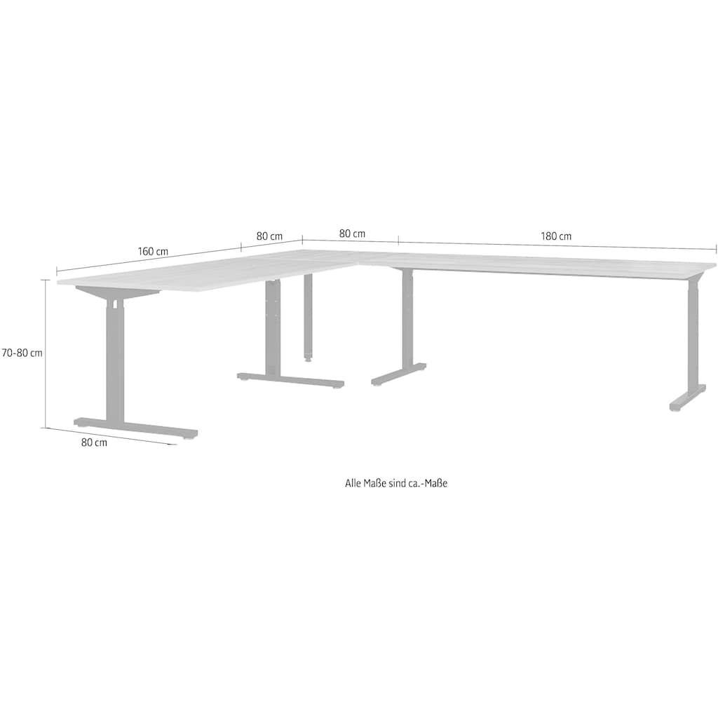 GERMANIA Eckschreibtisch »Profi 2.0«