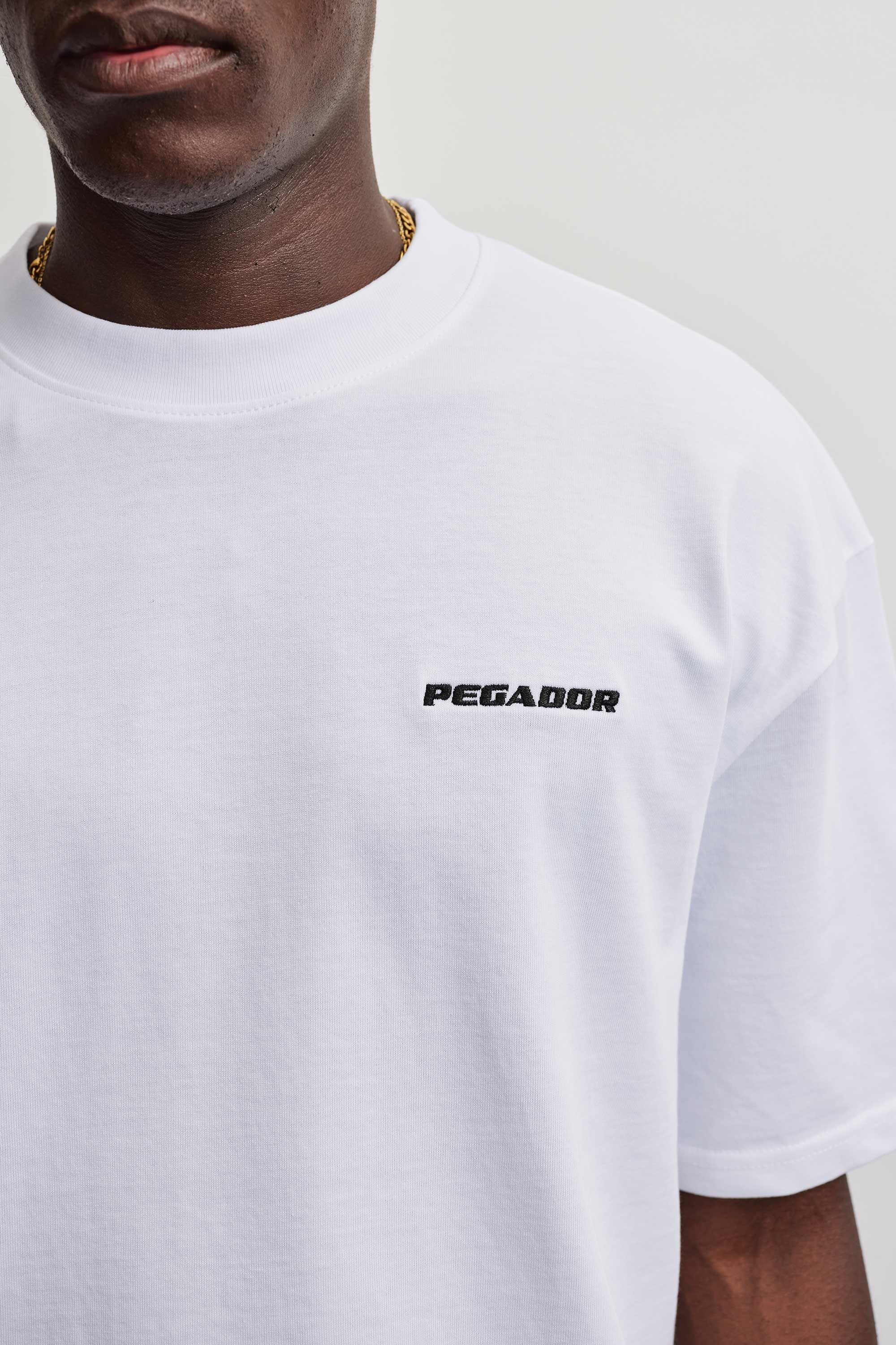PEGADOR T-Shirt »LOGO OVERSIZED TEE« Baumwolle, oversize