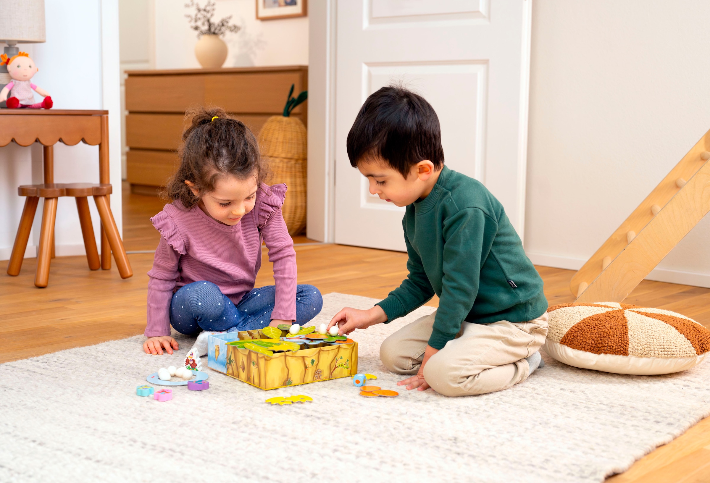 Haba Spiel »Auweia, Frau Geier! Im Nest wackeln Eier«