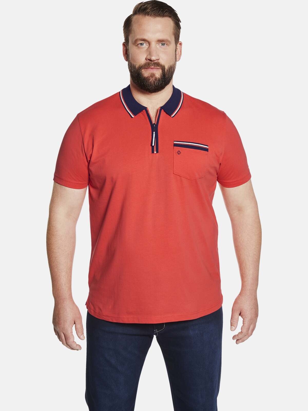 Poloshirt »Doppelpack Poloshirt EARL LENN«, (2 tlg.), in zwei Farbvariationen