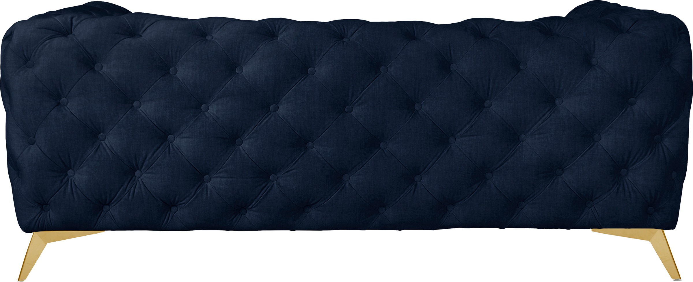 Leonique Chesterfield-Sofa »Glynis«, aufwändige Knopfheftung, moderne Chesterfield Optik, Fußfarbe wählbar