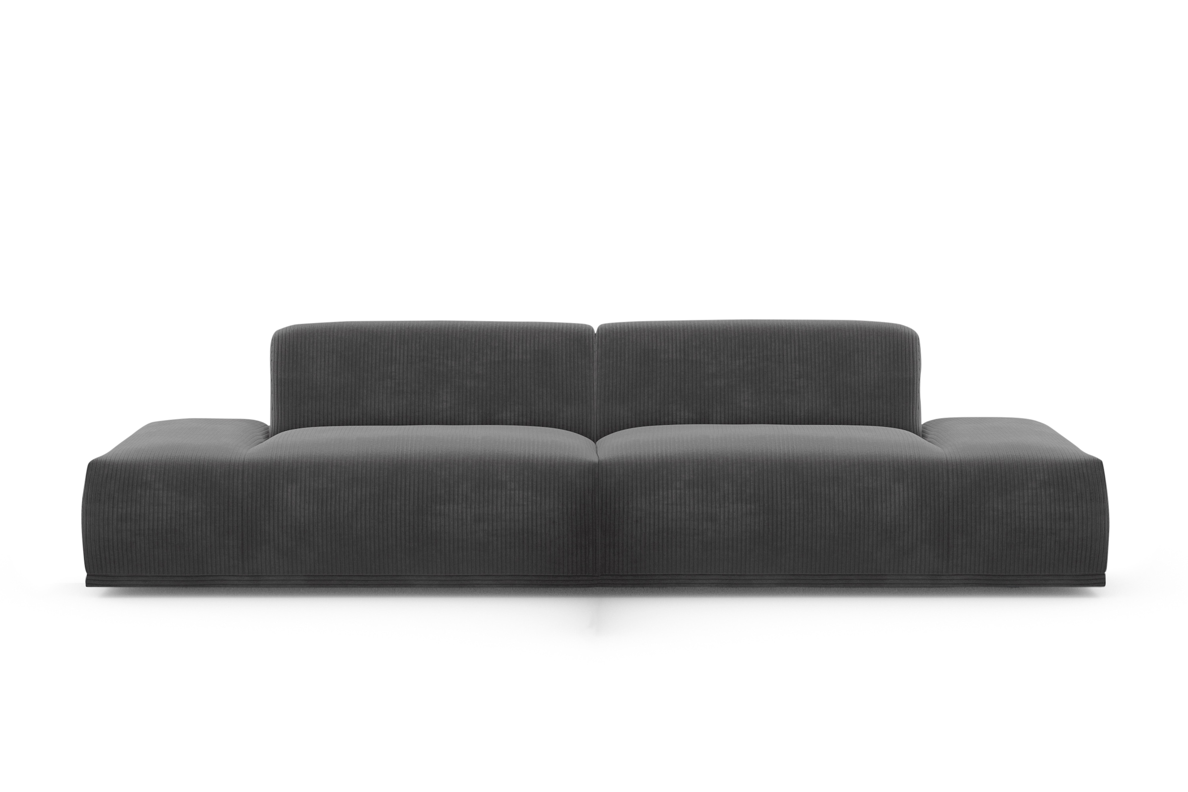 TRENDMANUFAKTUR Big-Sofa »Braga, toller Sitzkomfort, Designsofa«, in moderner Optik, mit hochwertigem Kaltschaum