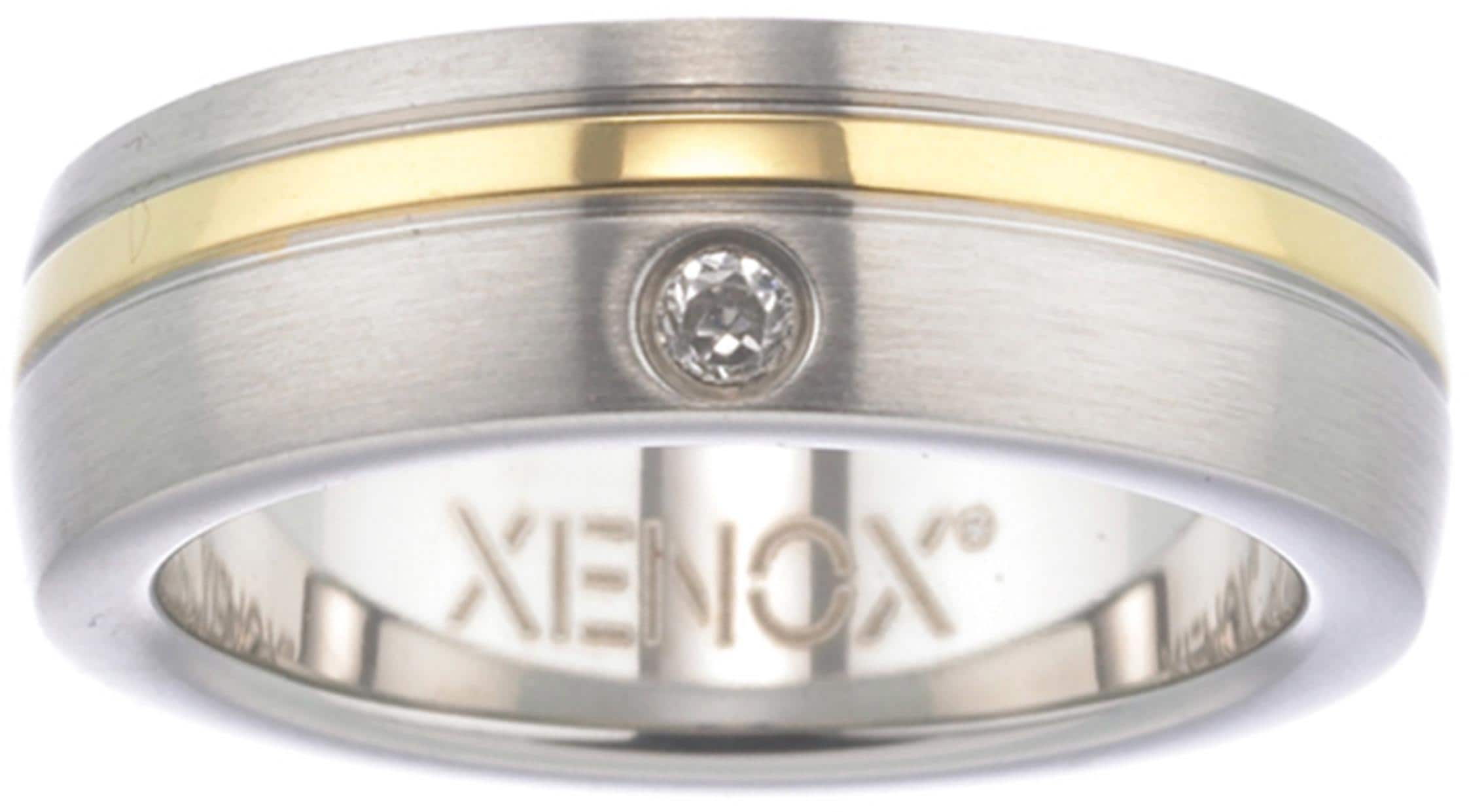 XENOX Partnerring »Geschenk "LIEBE" Xenox & Friends, X1681, X1682«, wahlweise mit oder ohne Zirkonia