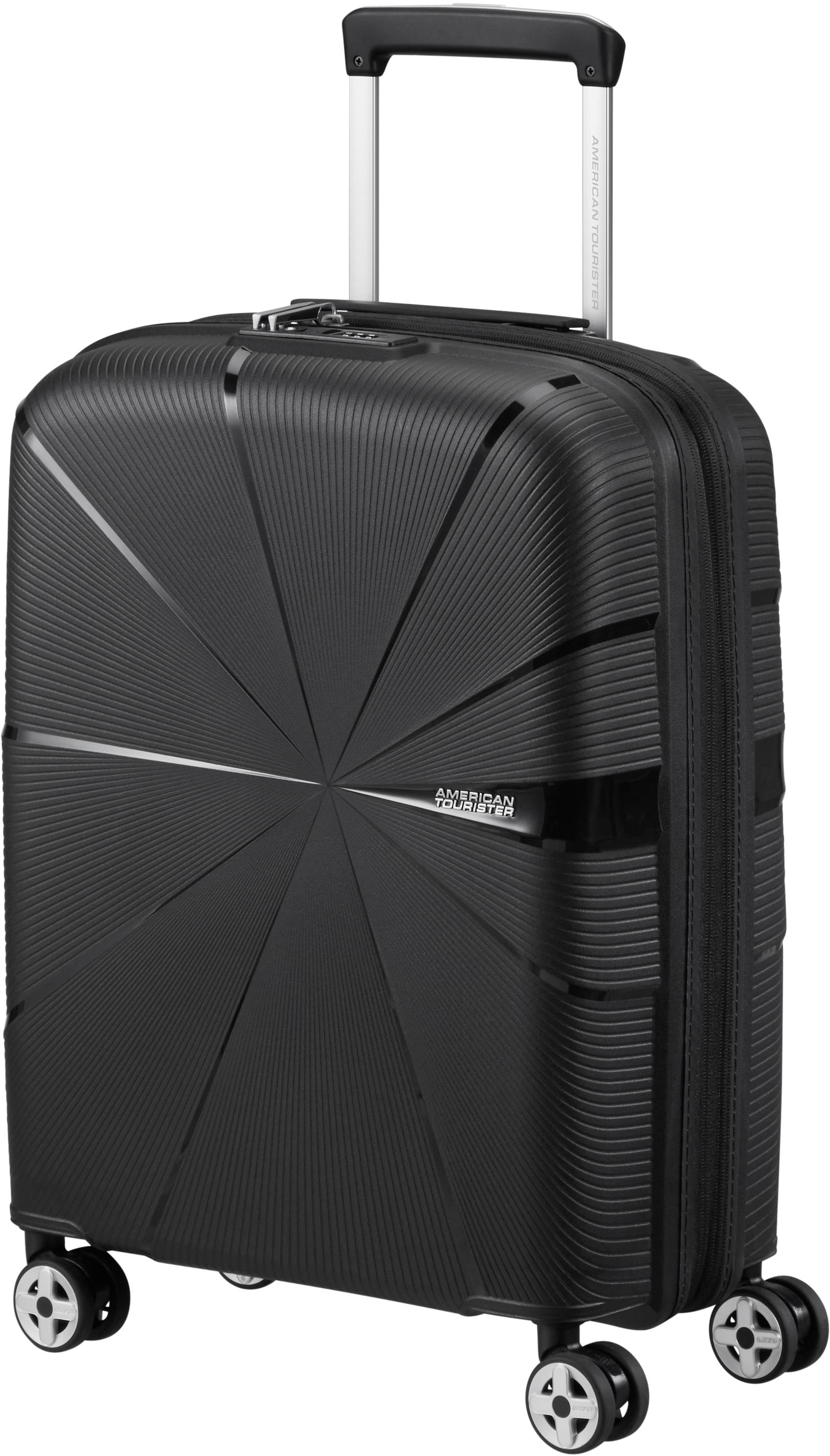 American Tourister® Hartschalen-Trolley »STARVIBE, in verschiedenen Farben und Größen«, 4 Rollen, Handgepäck-Koffer Reisegepäck Koffer TSA-Zahlenschloss