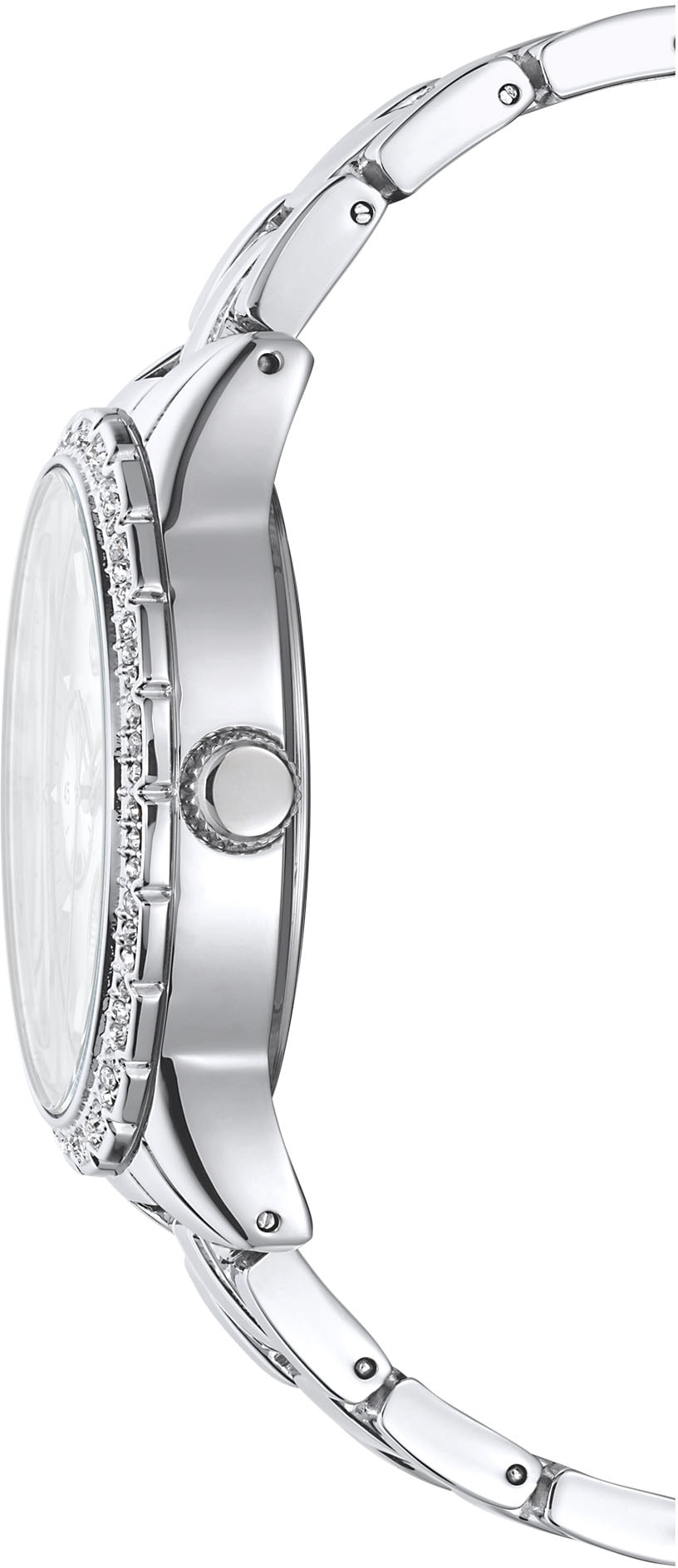 Aniston JEWELRY & WATCHES Quarzuhr, Armbanduhr, Damenuhr, Schmucksteine, neue Kollektion