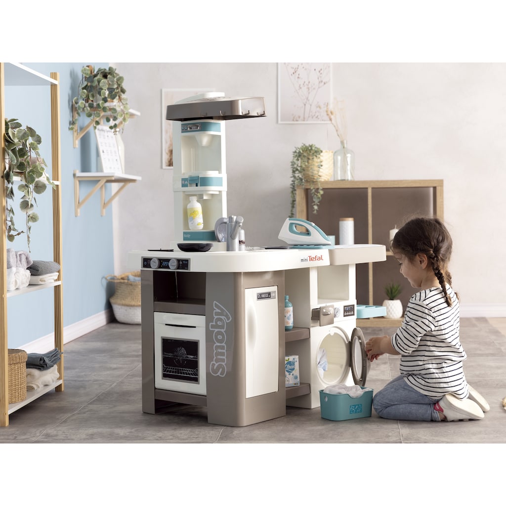 Smoby Spielküche »Tefal Studio Küche mit Waschsalon«