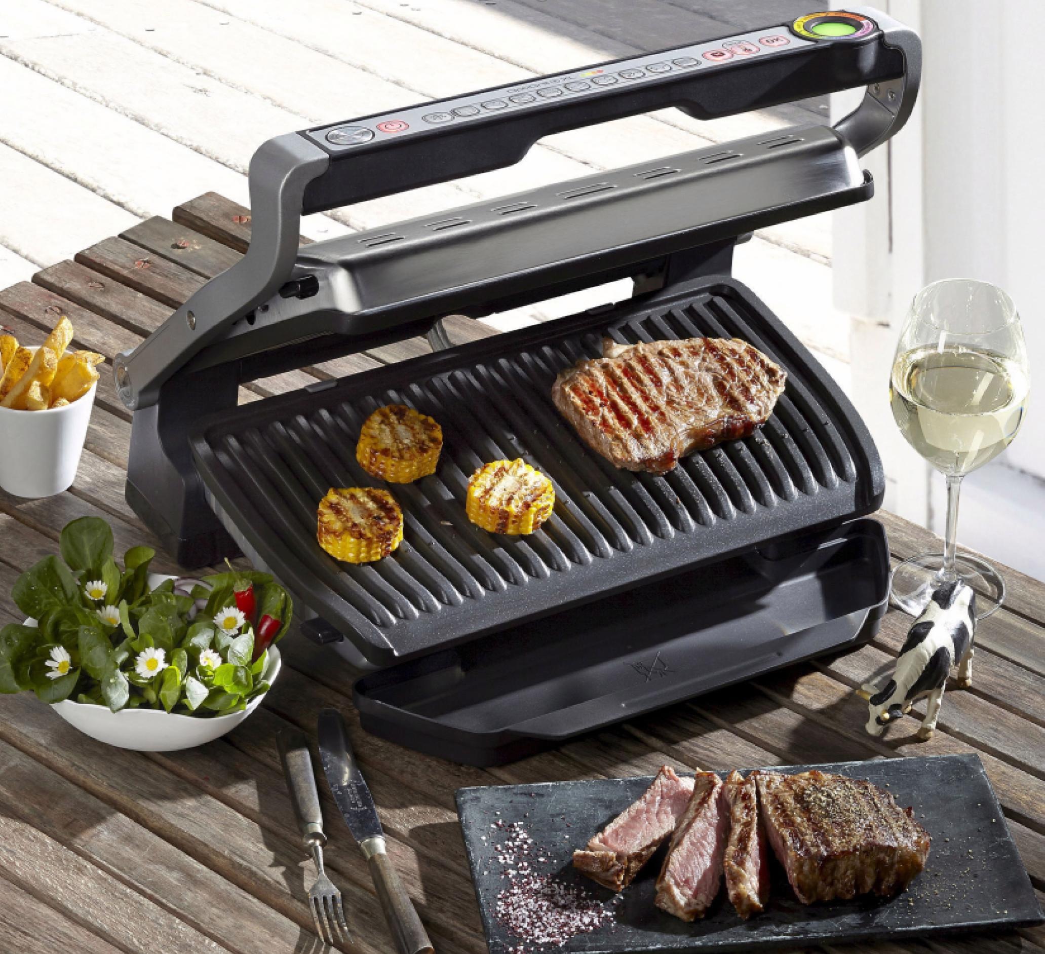 W, 2180 Garantie | Jahren XL-Grillfläche, XL«, Tefal des mit OptiGrill+ »GC722D 3 automatische kaufen Garzustands Anzeige Kontaktgrill XXL online