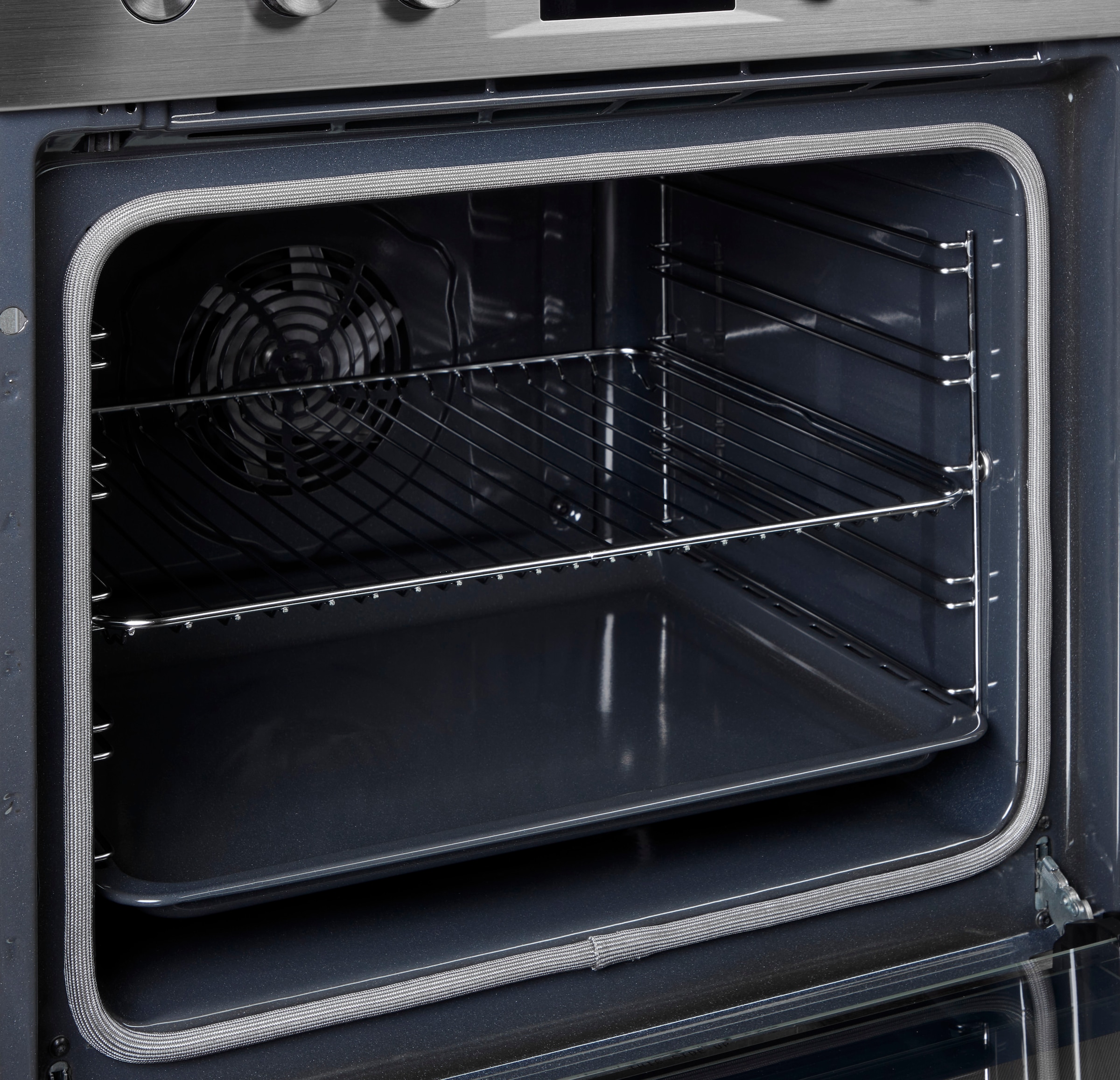 AEG Elektro-Herd-Set Serie 5000 »OU5PE40SM« Pyrolyse-Selbstreinigung Heißluft: Gleichmäßiges Garen auf 3 Ebenen: ideal für Mehrblech‑Backen