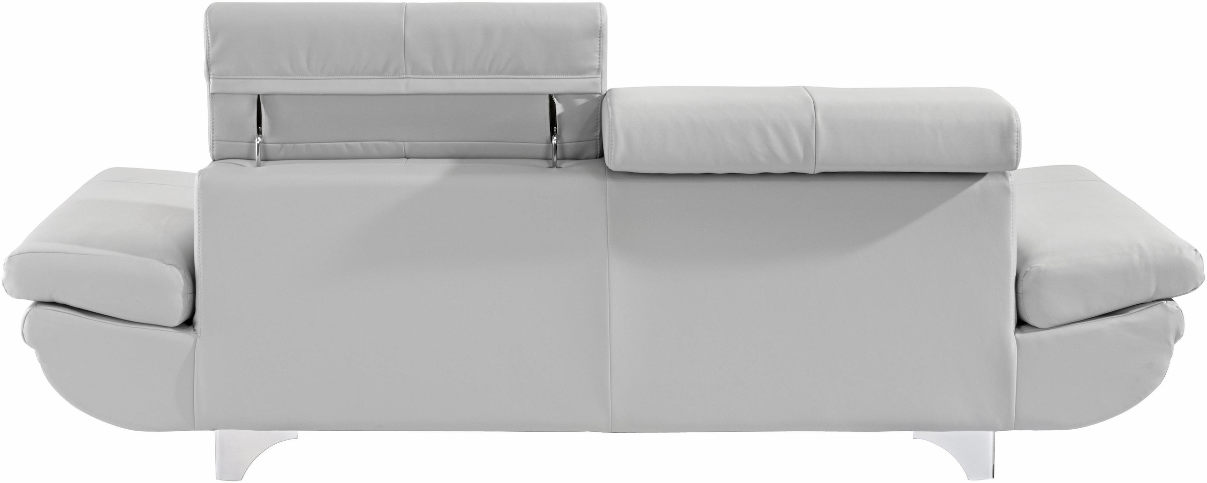 COTTA Polstergarnitur »Enterprise«, (Set), Set bestehend aus: 3-Sitzer mit Arm- & Kopfteilverstellung & Hocker