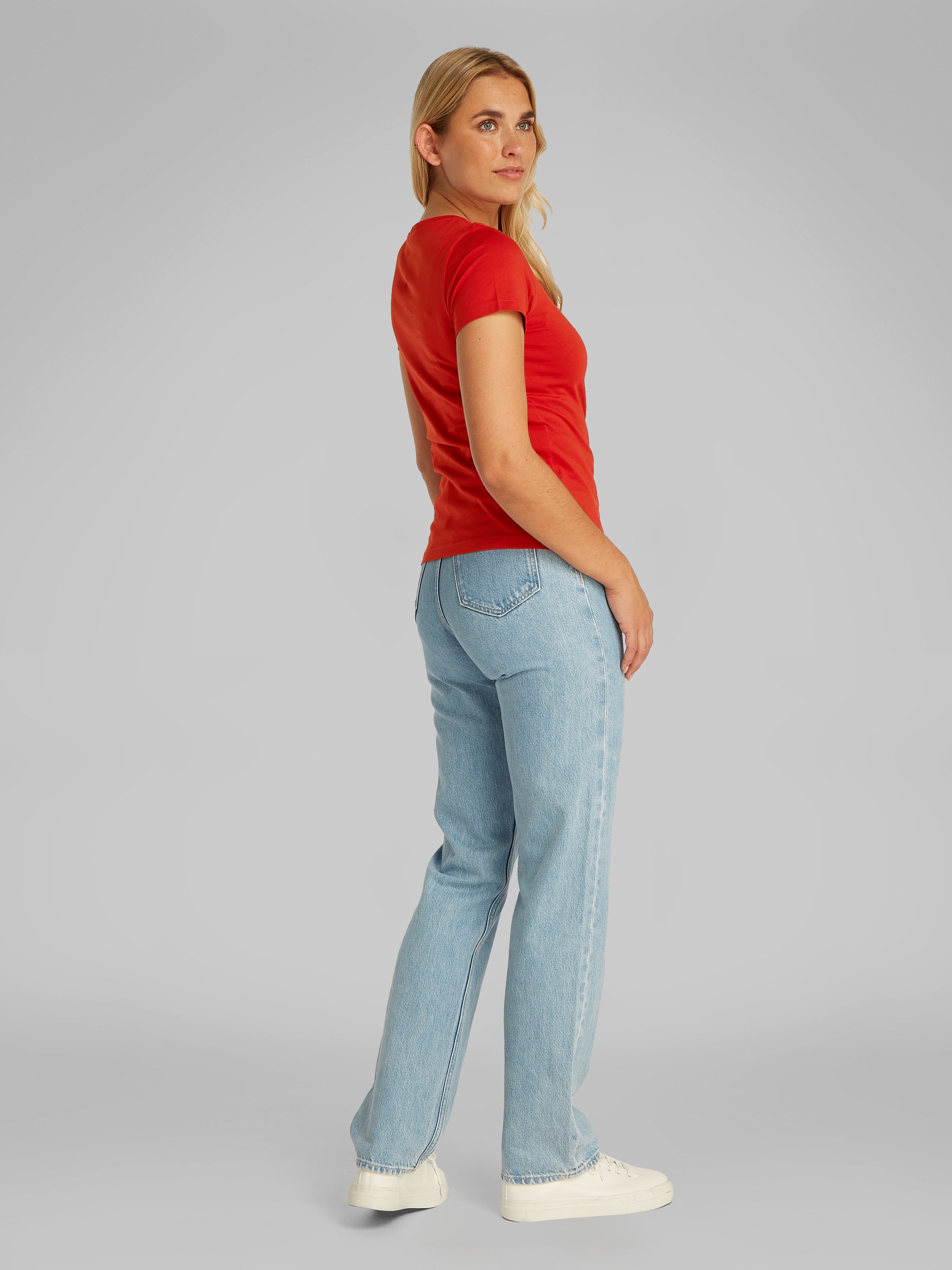 Calvin Klein Jeans T-Shirt »2-PACK MONOLOGO SLIM TEE«, (Packung, 2er-Pack)