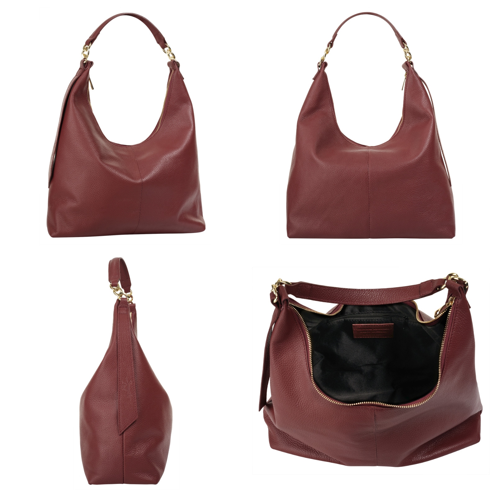 Samantha Look Shopper, Made in Italy, Große Handtasche mit Smartphonefach
