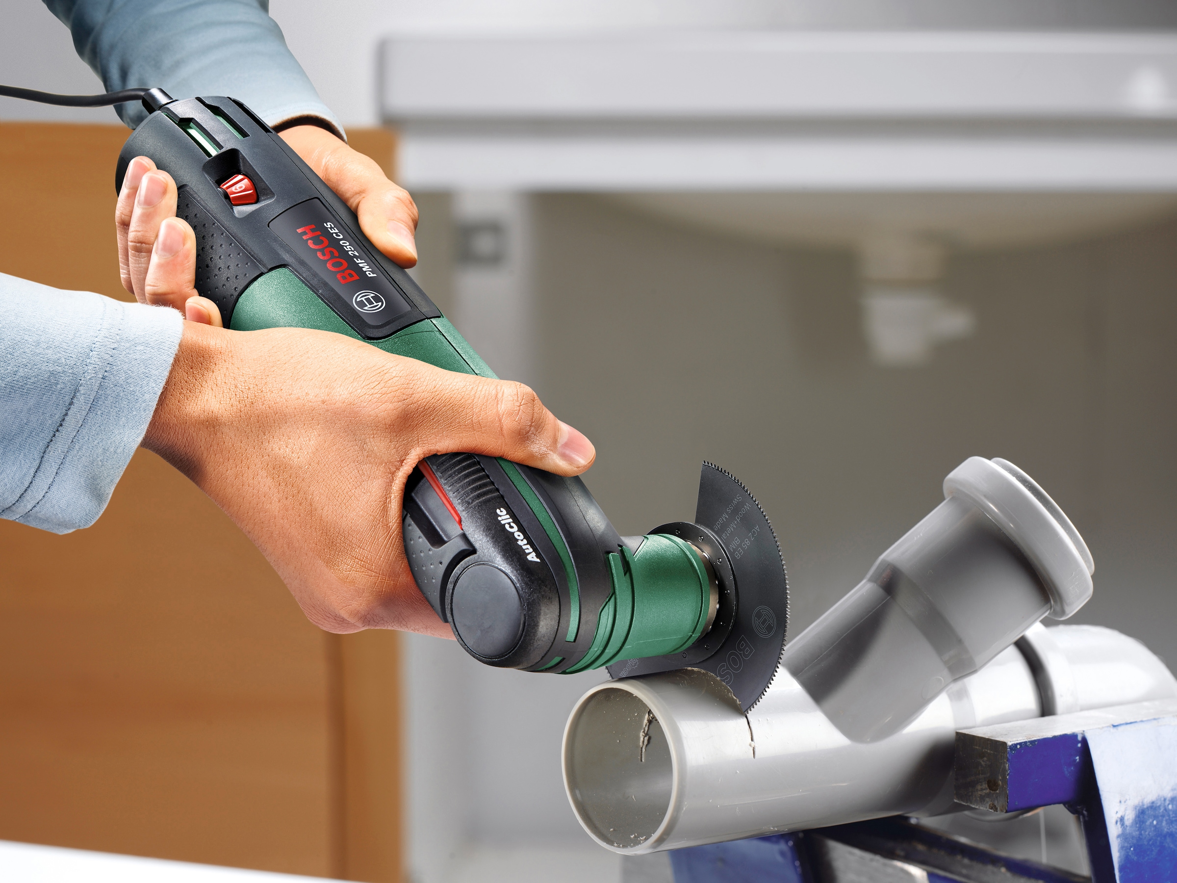 Bosch Home & Garden Elektro-Multifunktionswerkzeug »PMF 250 CES«, (Set), 250 W