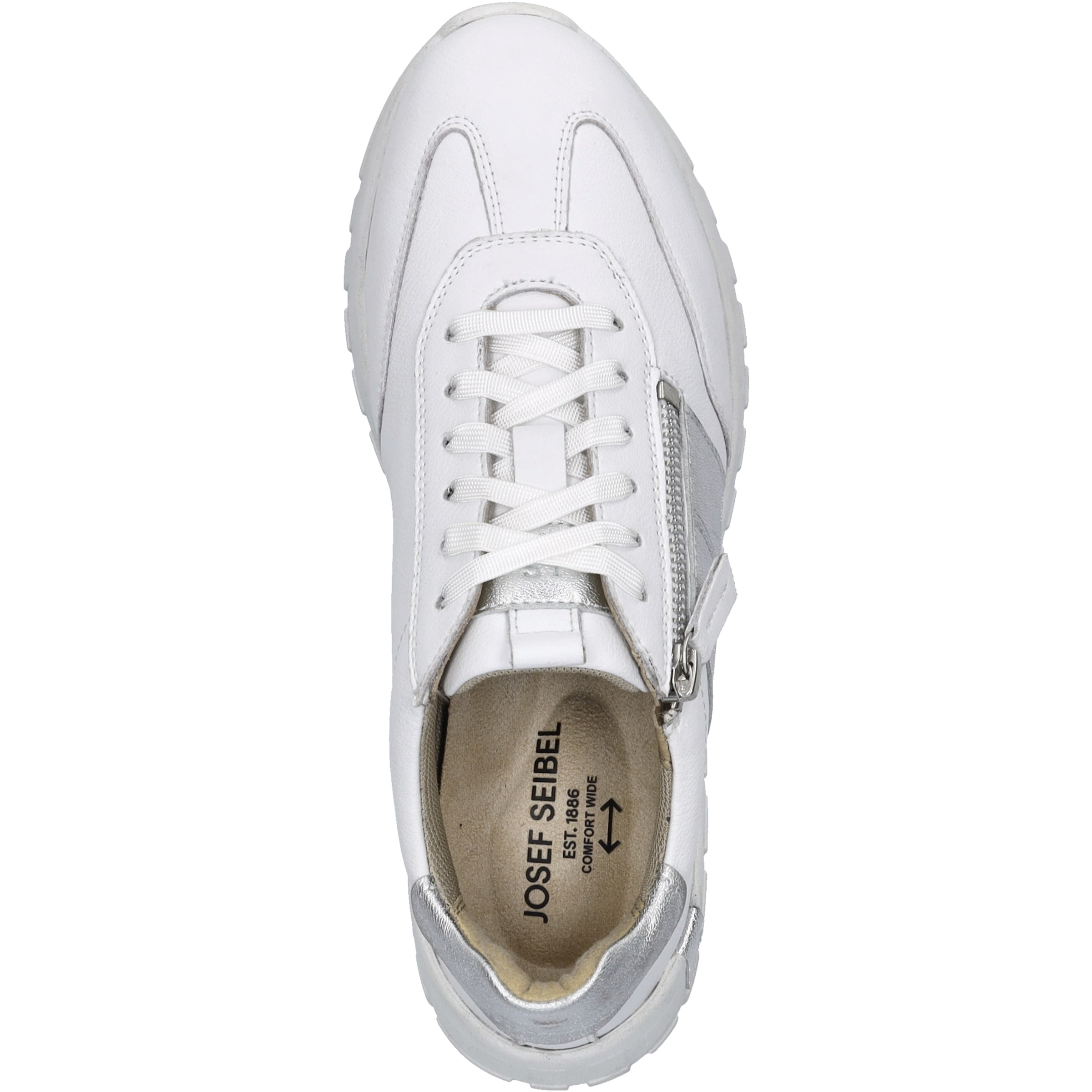 Josef Seibel Sneaker »Gabby 01, weiss-silber«