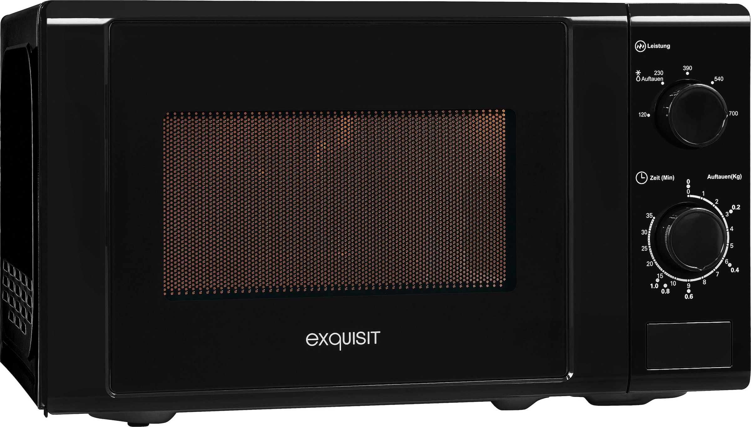 exquisit Mikrowelle "MW 900-030 schwarz" Mikrowelle 700 W