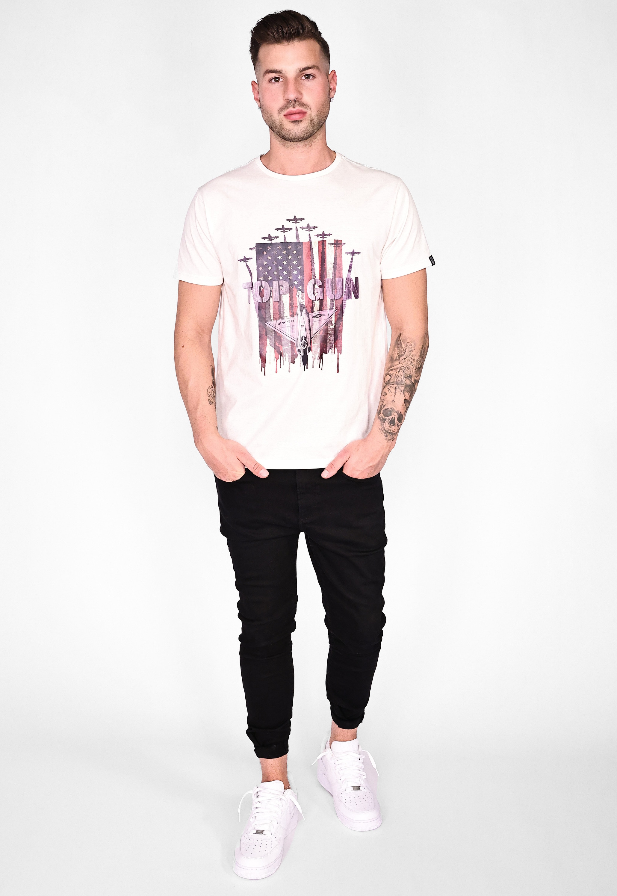 TOP GUN T-Shirt »T-Shirt TG20213021«