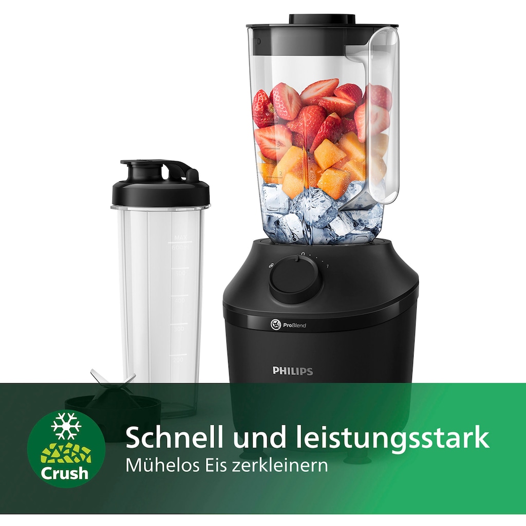 Philips Standmixer »HR2041/41 3000 Series, mit ProBlend-Technologie,«, 450 W