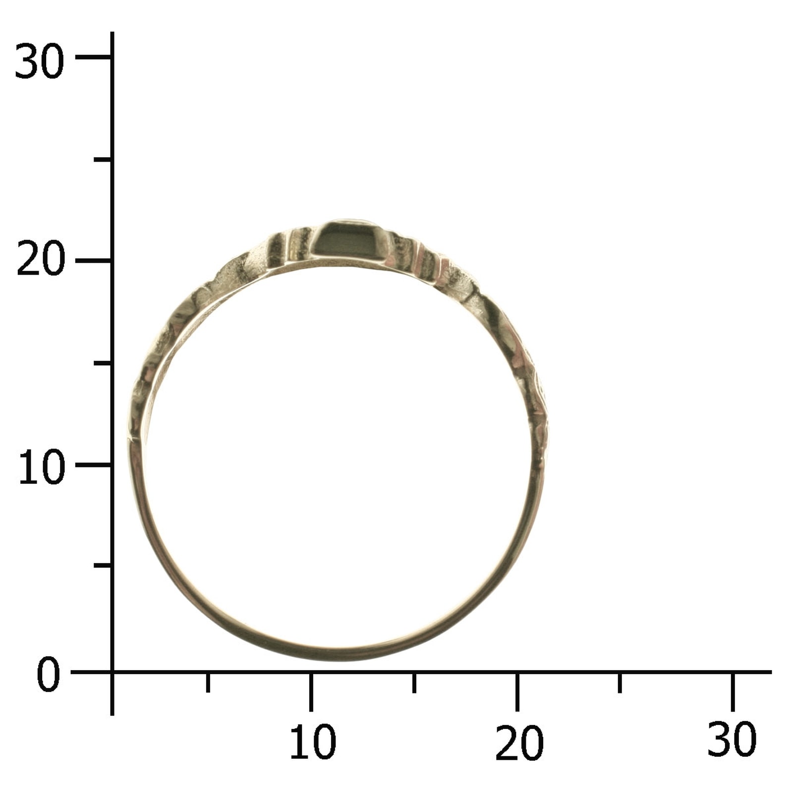 OSTSEE-SCHMUCK Fingerring »- Hiddensee - Gold 333/000 - ohne Stein«