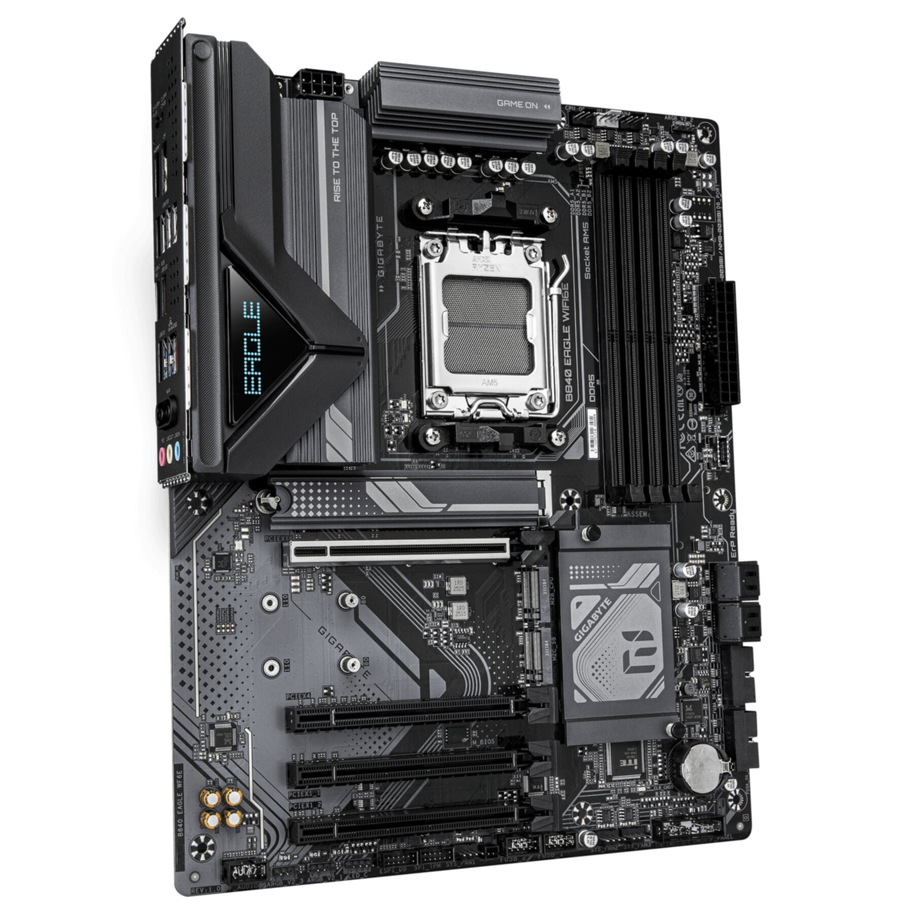 Gigabyte Mainboard »B840 EAGLE WIFI6E Mainboard - AMD Ryzen 9000 Prozessoren, 8+2+2 Phasen«