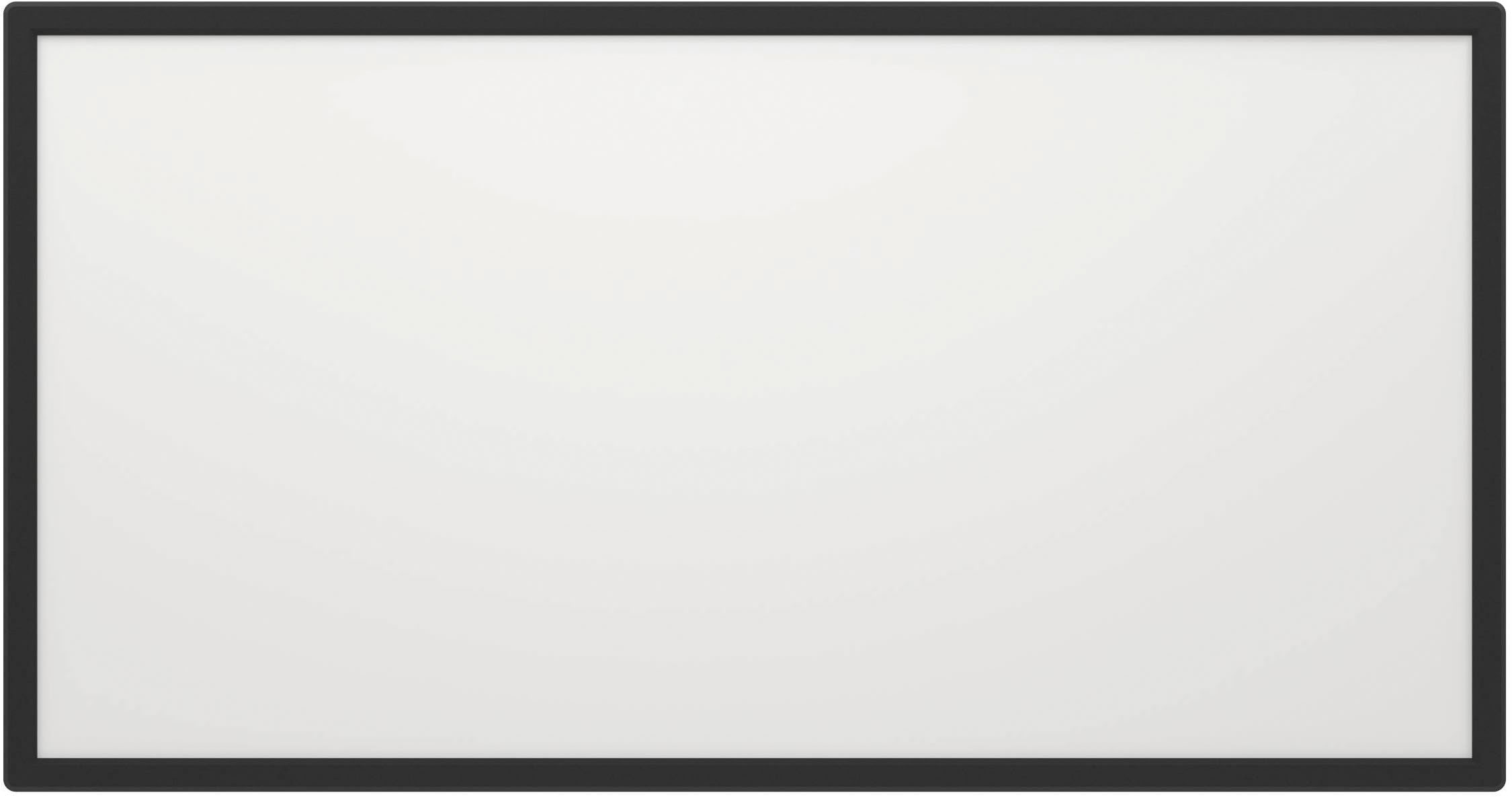 EGLO Deckenleuchte »Rovito-Z Deckenlampe, ZigBee 3.0, Kunststoff, Badezimmerlampe, IP44« LED-Modul 1 Stk. Kaltweiß | RGB Wand-/Deckenleuchte - L57 x B30 x H3 cm - schwarz - 17,2W inkl.