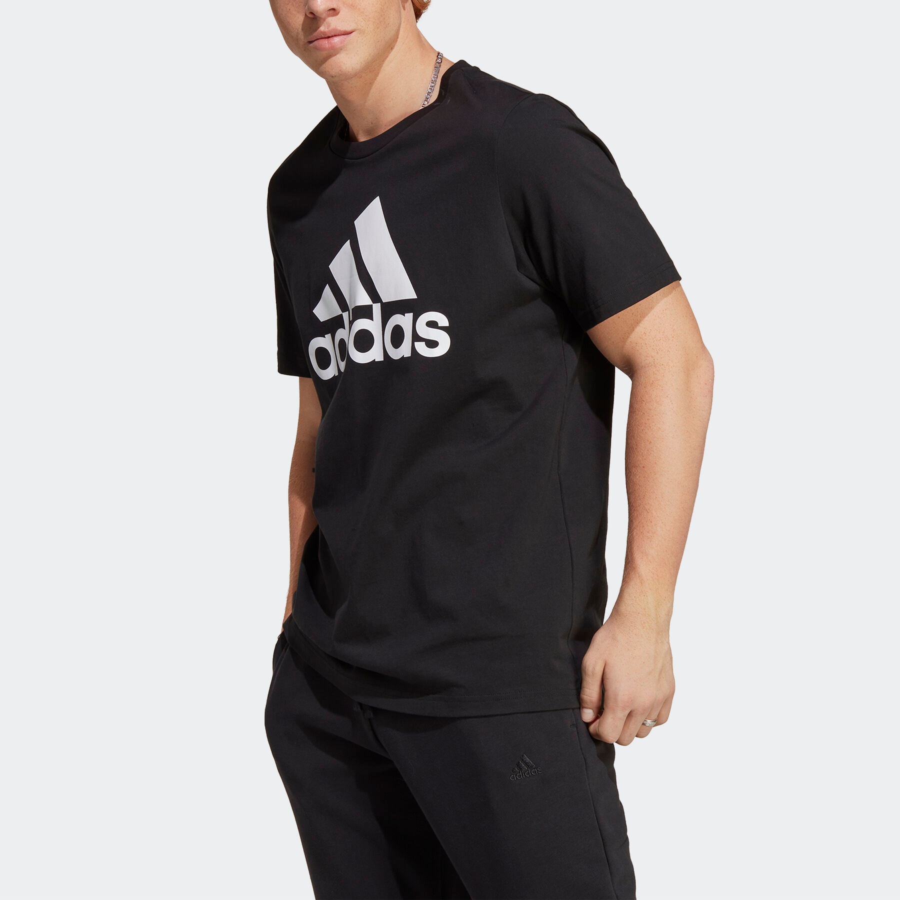 adidas Sportswear T-Shirt »M BL SJ T« Kurzarm, für Fitness und Freizeit, mit großem Logodruck