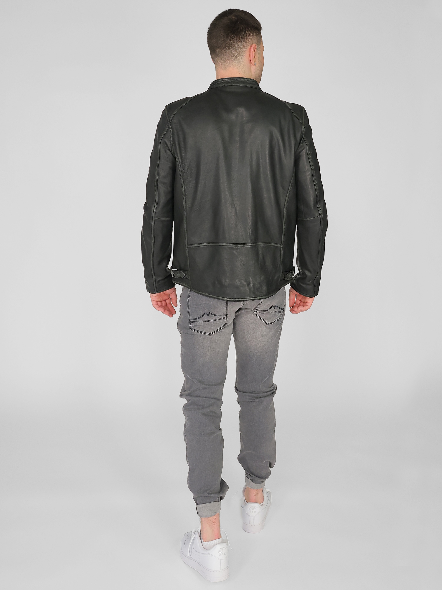 MUSTANG Bikerjacke »Lederjacke 31021308«