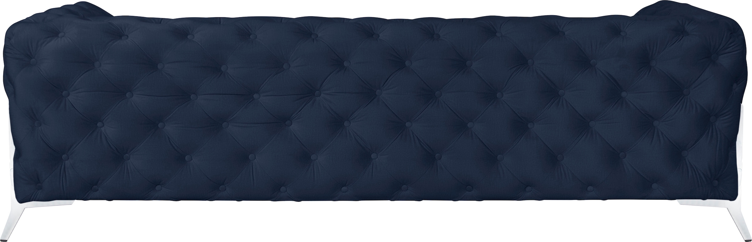 Home affaire Chesterfield-Sofa »Amaury« aufwändige Knopfheftung, moderne Chesterfield Optik, Fußfarbe wählbar