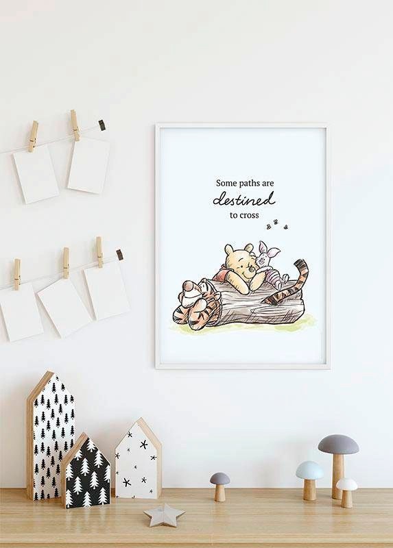 Komar Poster Jahren Pooh 3 Disney, Wohnzimmer online »Winnie Path«, Schlafzimmer, Garantie kaufen mit | Kinderzimmer, XXL