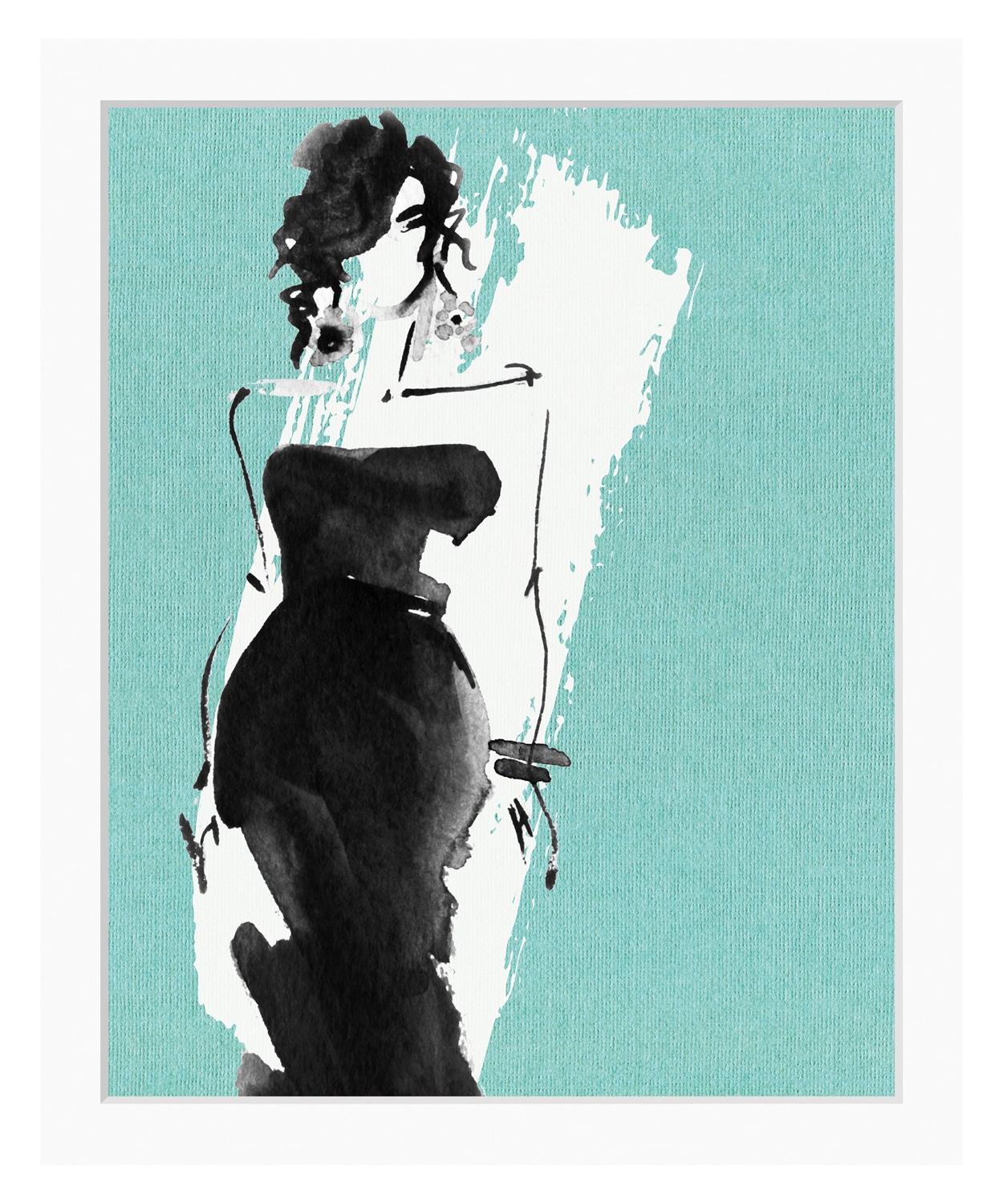 queence Bild »Ira«, Frau, Abstrakt, Frau, gerahmt