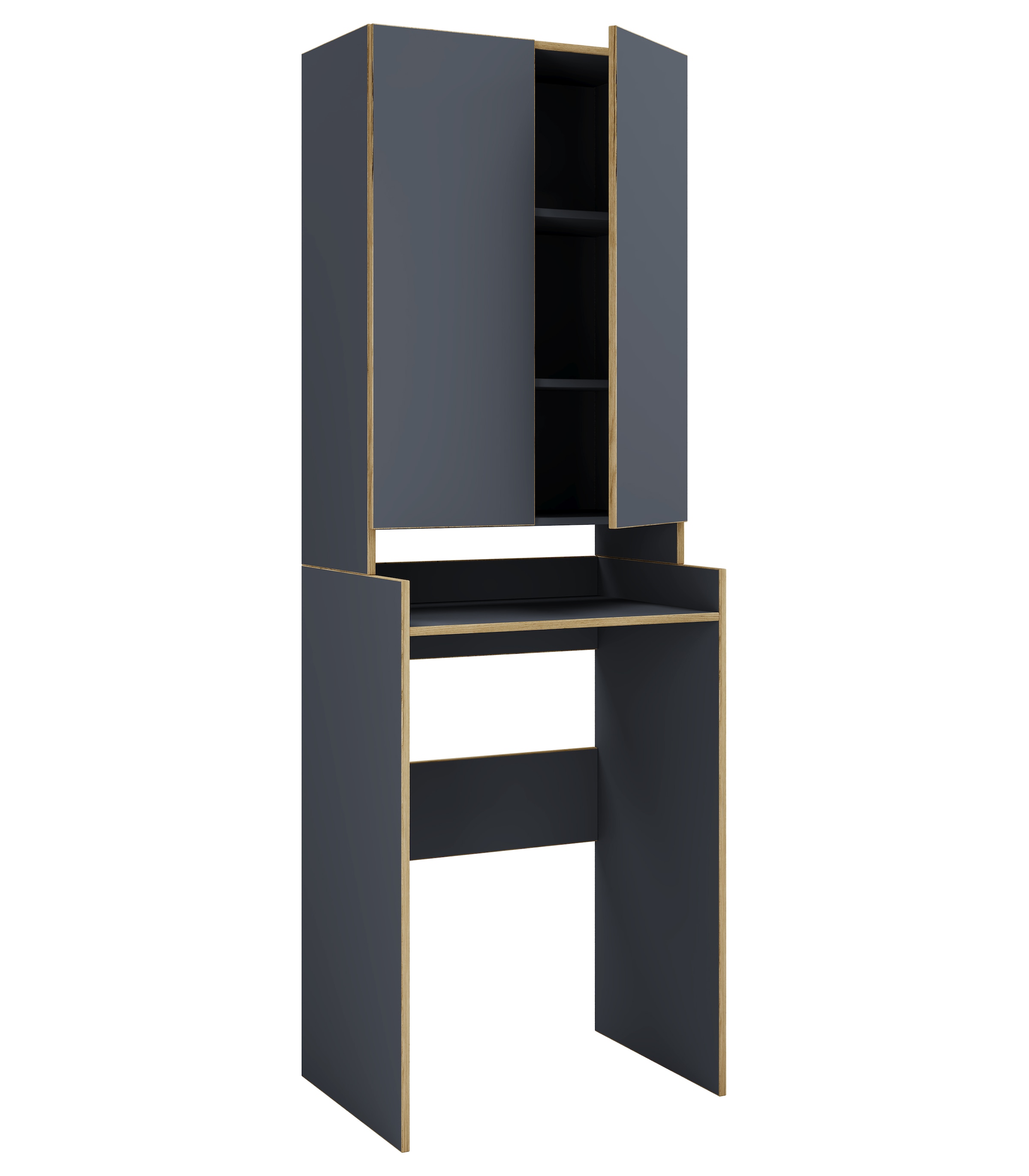 VCM Waschmaschinenumbauschrank »Überbauschrank Waschmaschine Überbau Rislo« 1 Stk. tlg.