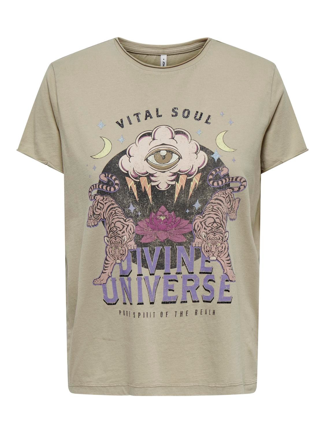 ONLY Kurzarmshirt »ONLLUCY LIFE S/S EYE TOP BOX JRS«