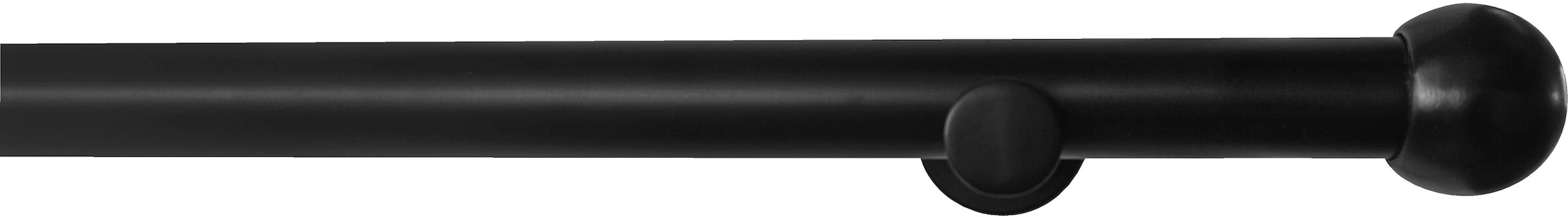 GARESA Gardinenstange »Gabi« 1 läufig-läufig Fixmaß Fixlänge 120, 160, 200 cm, mit Ringe und Haken